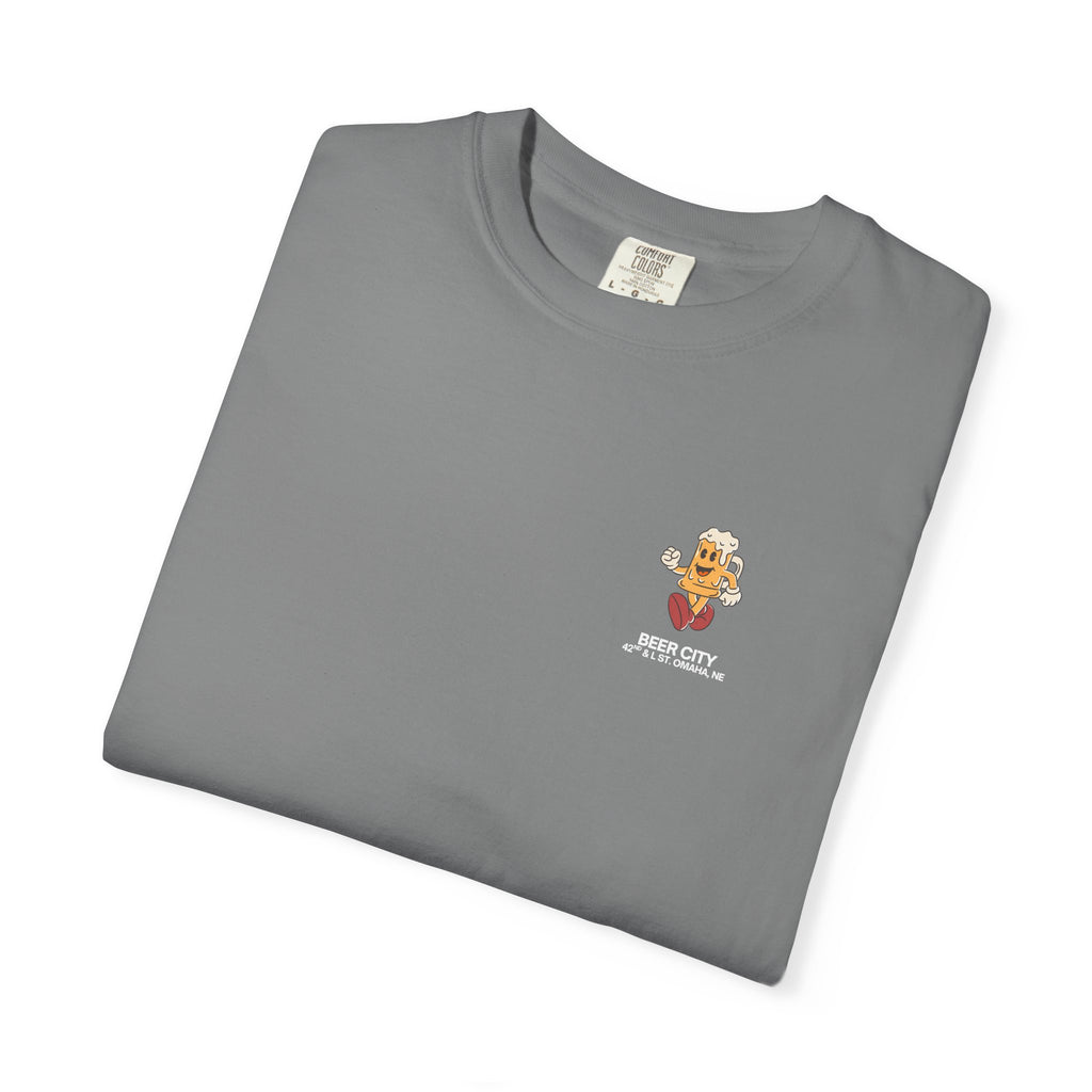 Beer City T-Shirt — "South Omaha's Coldest Beer!" Retro Beer Graphic Tee