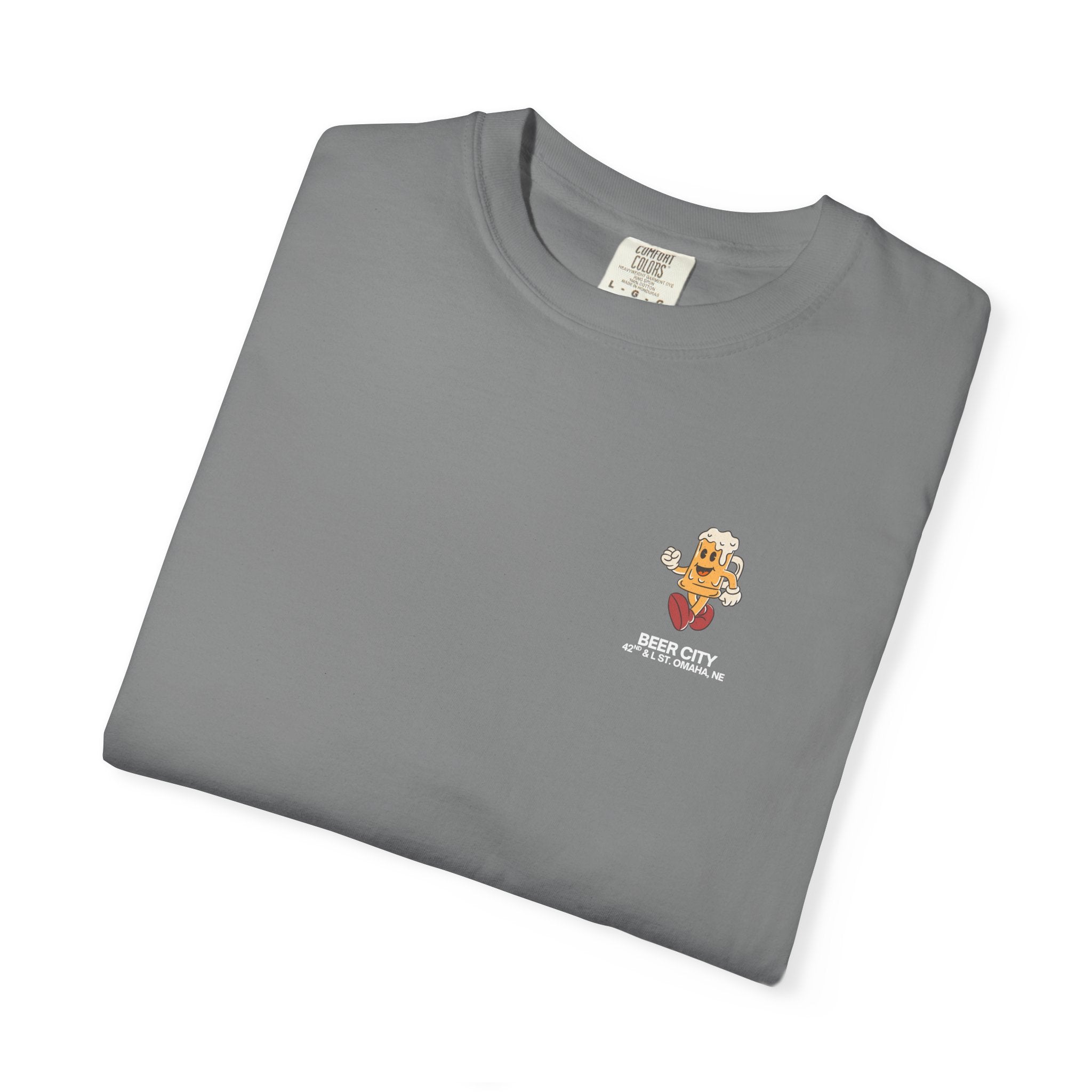 Beer City T-Shirt — "South Omaha's Coldest Beer!" Retro Beer Graphic Tee