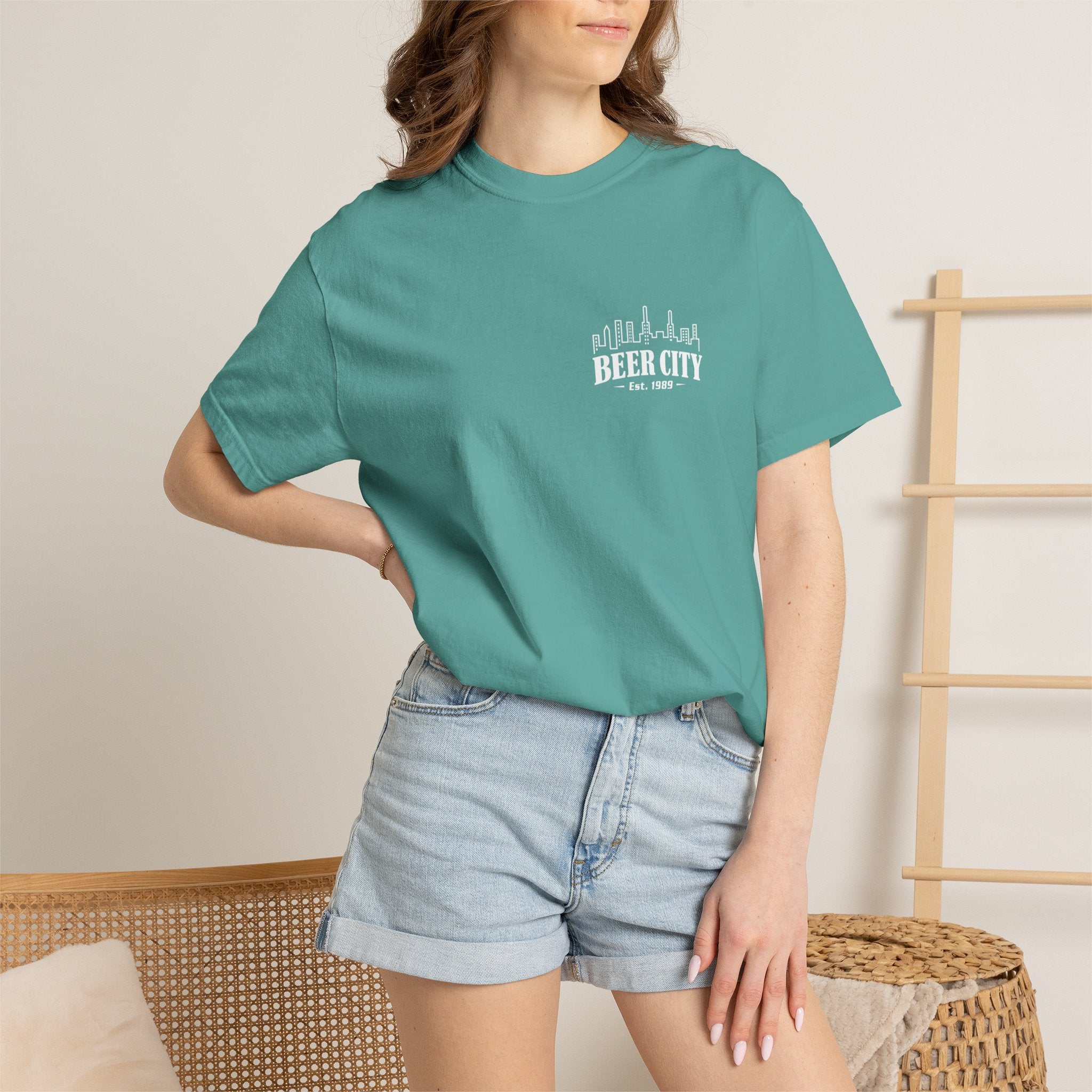 Beer City T-Shirt — Vintage Est. 1989' Comfort Color Tee