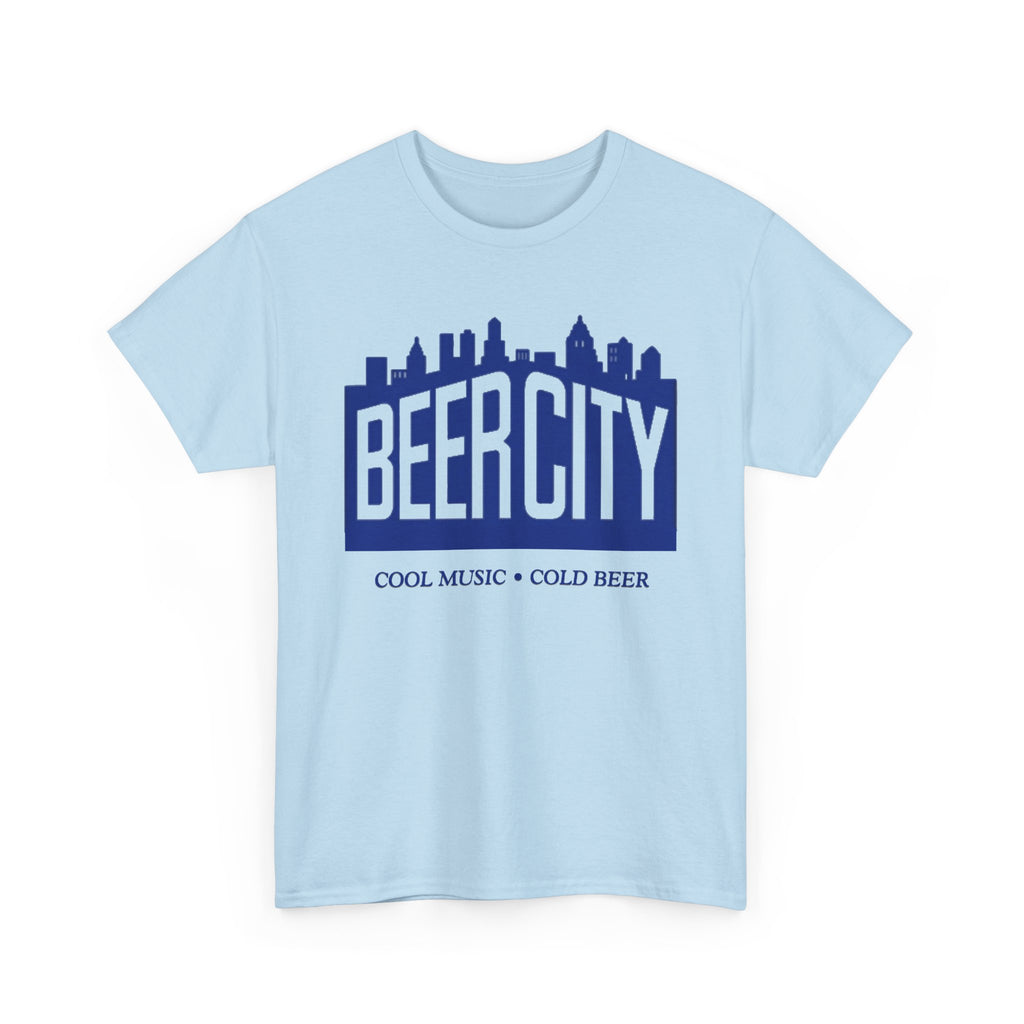 Beer City T-Shirt — Cool Morn, Cold Beer Skyline Tee