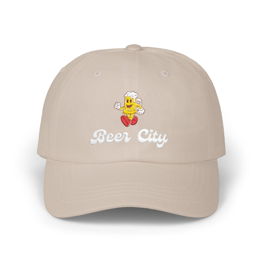 Beer City Dad Cap — Embroidered Baseball Hat (Est. 1989)