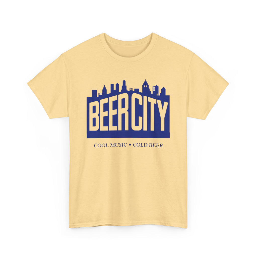 Beer City T-Shirt — Cool Morn, Cold Beer Skyline Tee