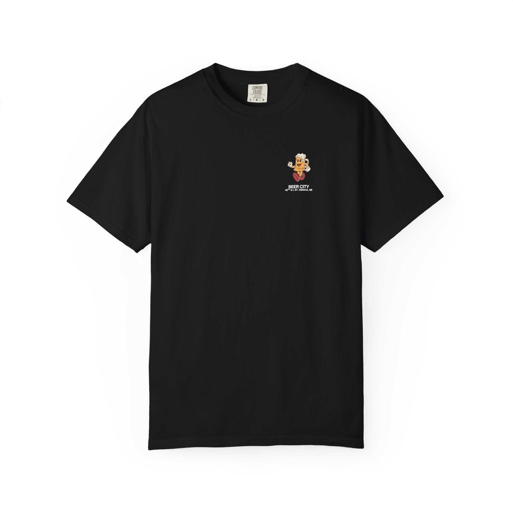 Beer City T-Shirt — "South Omaha's Coldest Beer!" Retro Beer Graphic Tee