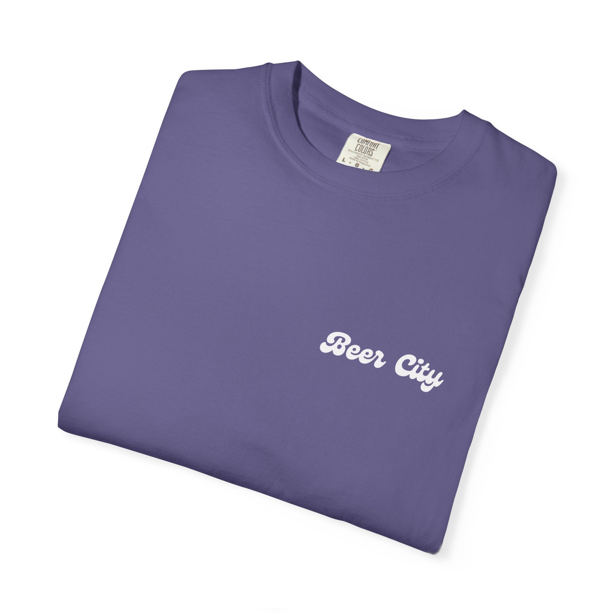 Beer City T‑Shirt — Comfort Colors Vintage Bar Tee