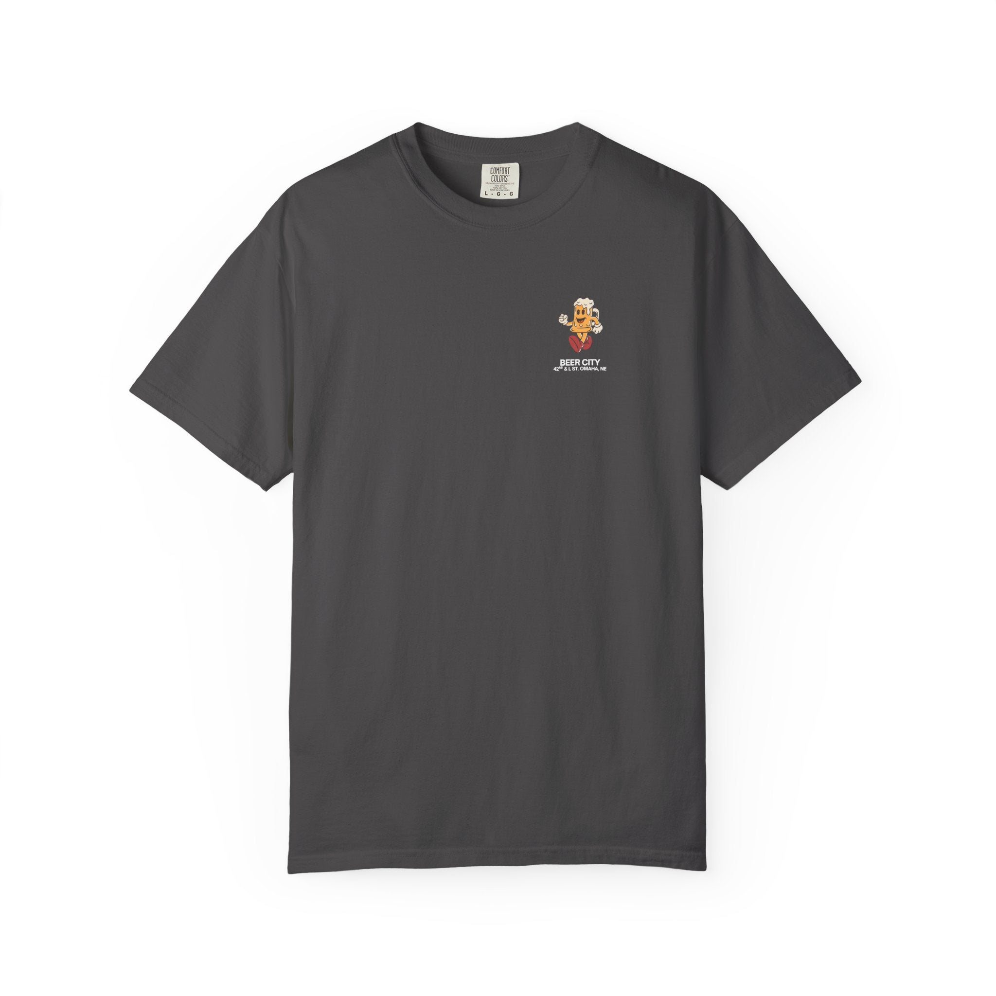Beer City T-Shirt — "South Omaha's Coldest Beer!" Retro Beer Graphic Tee