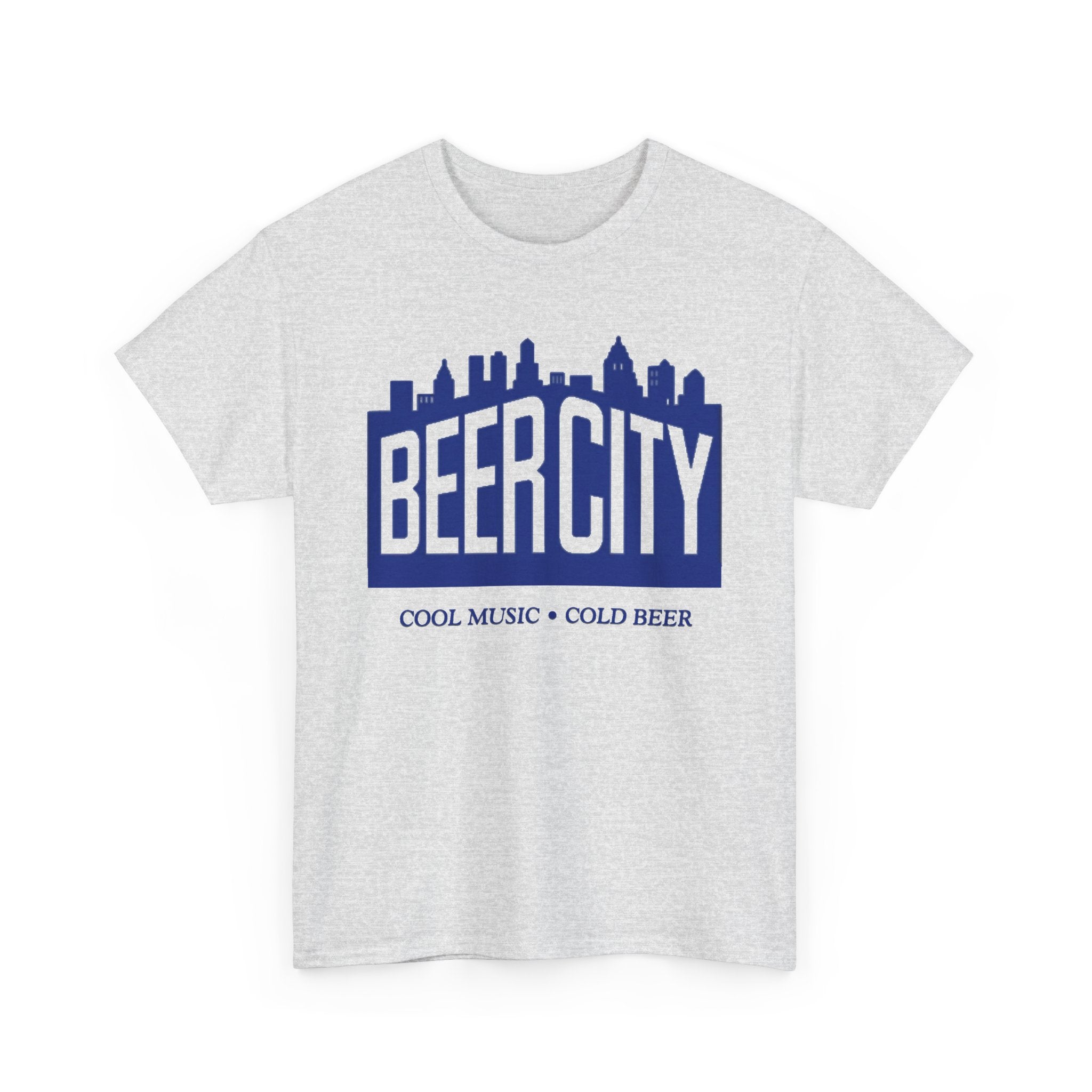 Beer City T-Shirt — Cool Morn, Cold Beer Skyline Tee
