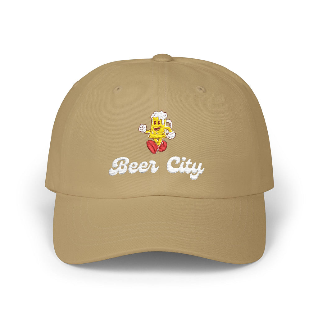 Beer City Dad Cap — Embroidered Baseball Hat (Est. 1989)