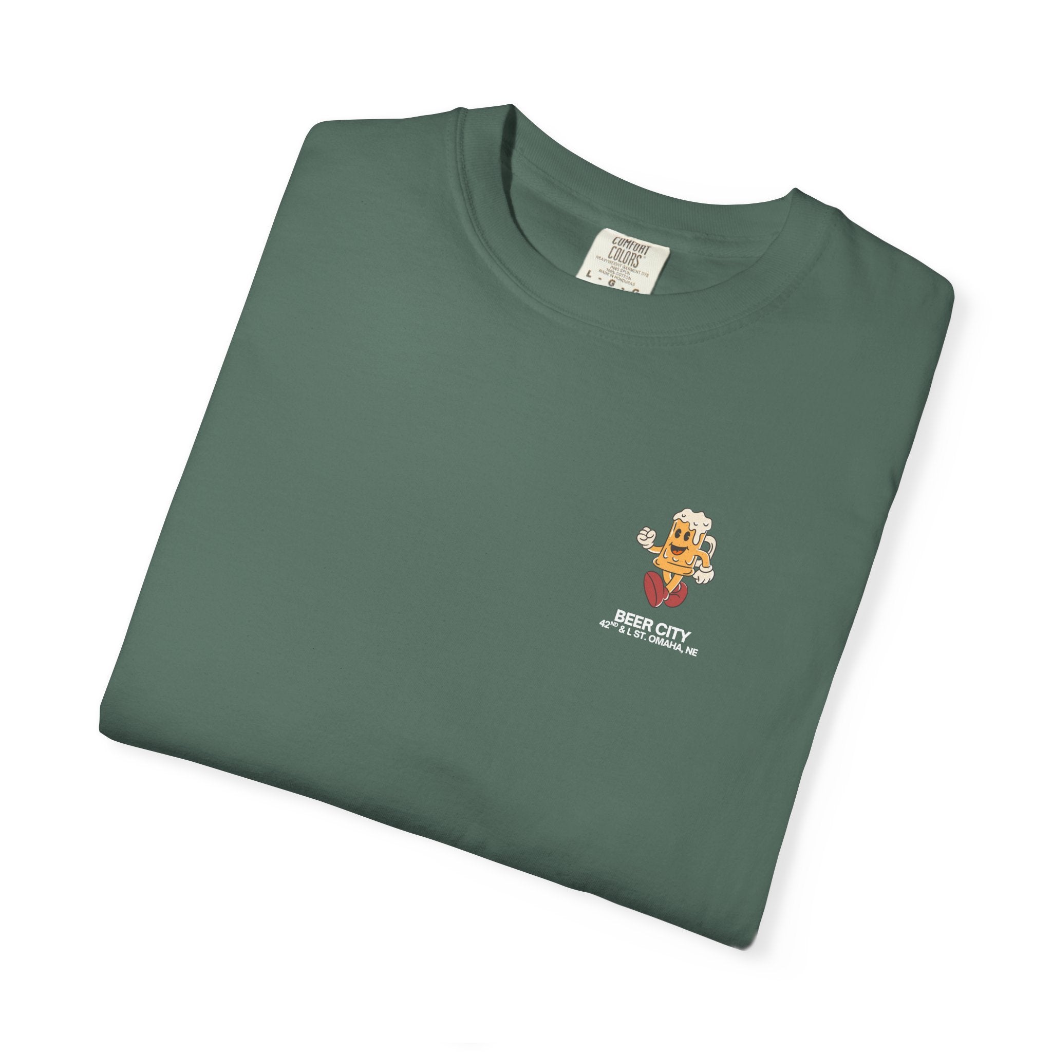 Beer City T-Shirt — "South Omaha's Coldest Beer!" Retro Beer Graphic Tee