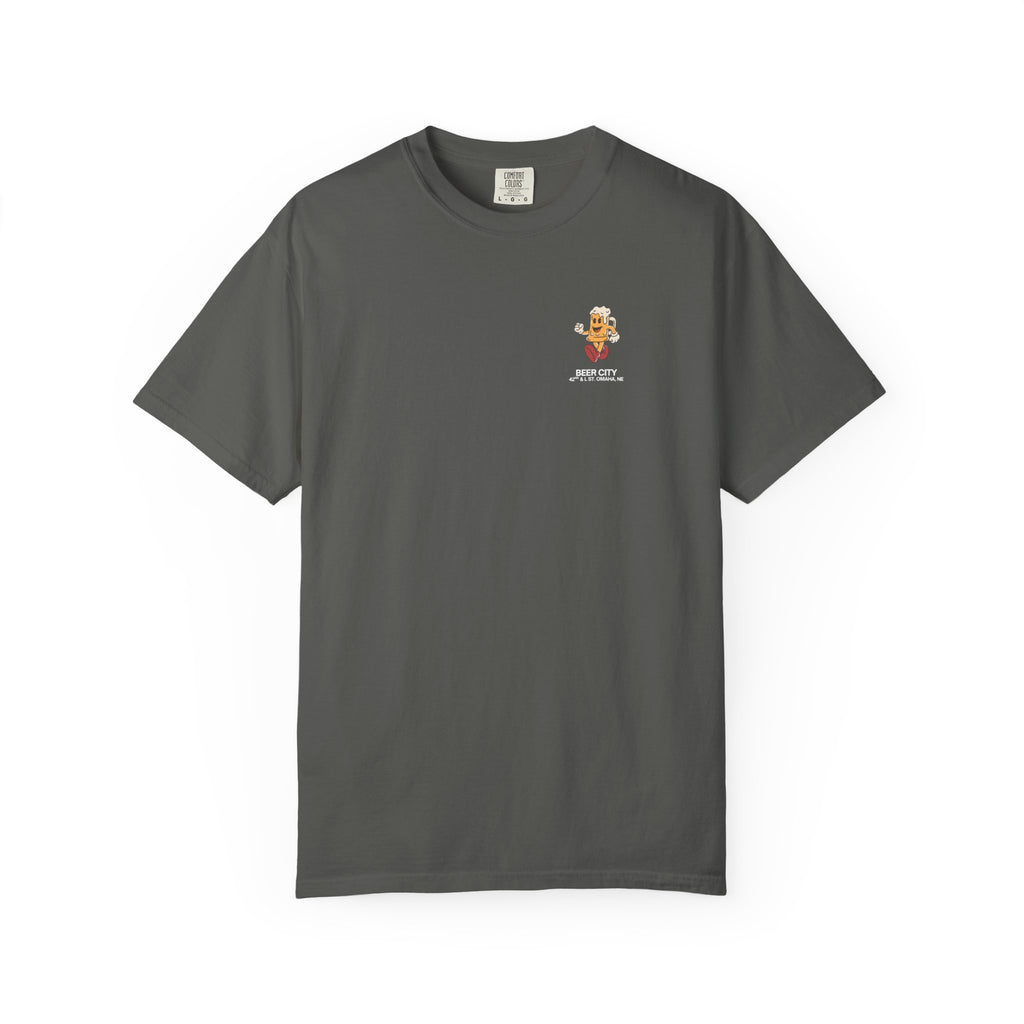 Beer City T-Shirt — "South Omaha's Coldest Beer!" Retro Beer Graphic Tee