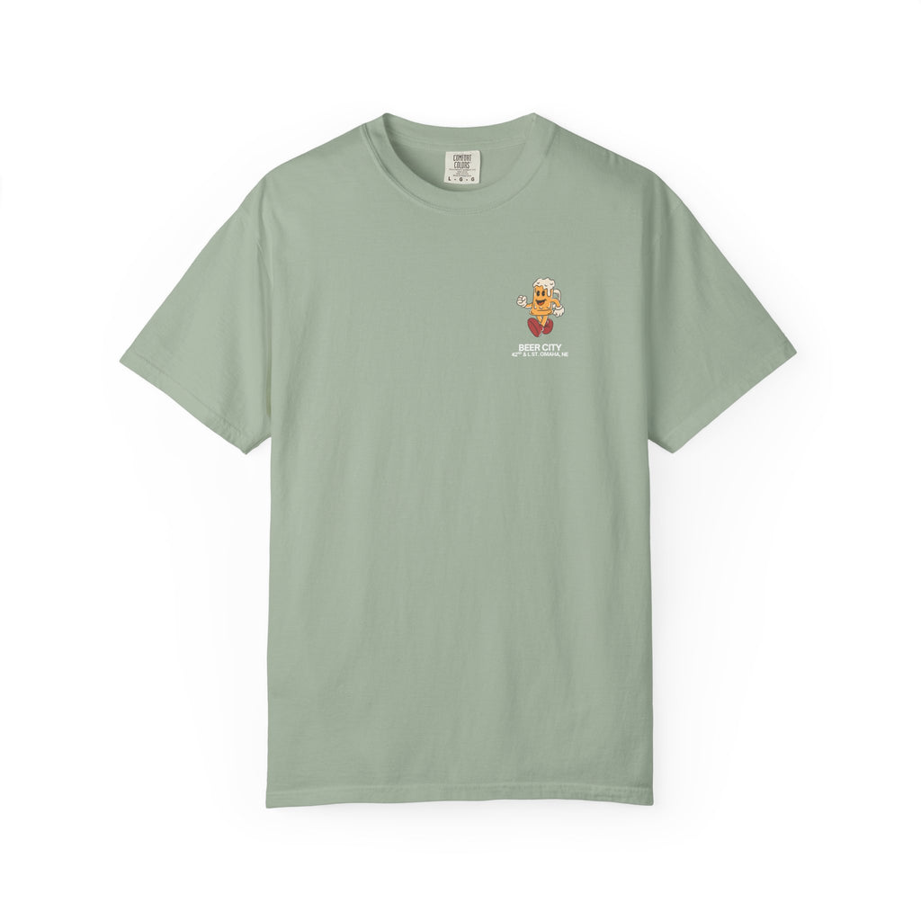 Beer City T-Shirt — "South Omaha's Coldest Beer!" Retro Beer Graphic Tee