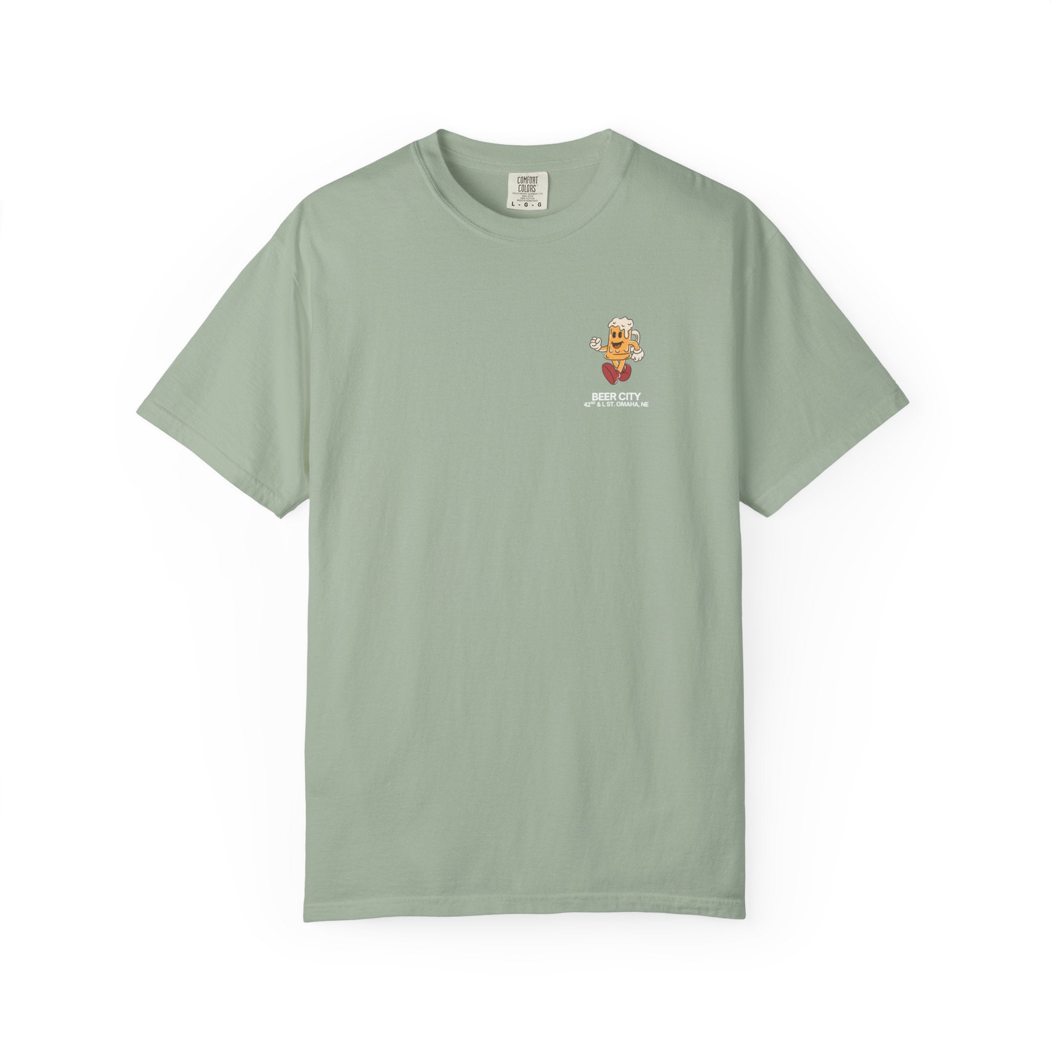 Beer City T-Shirt — "South Omaha's Coldest Beer!" Retro Beer Graphic Tee