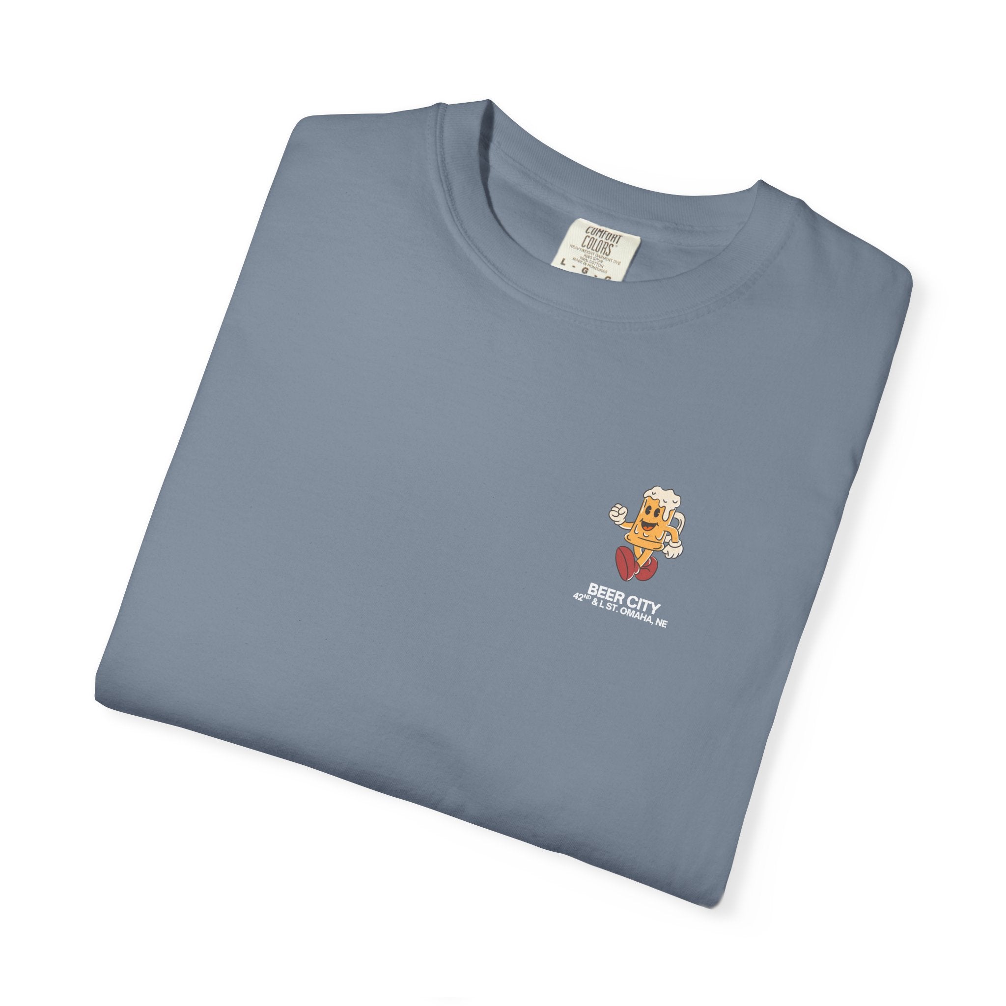 Beer City T-Shirt — "South Omaha's Coldest Beer!" Retro Beer Graphic Tee