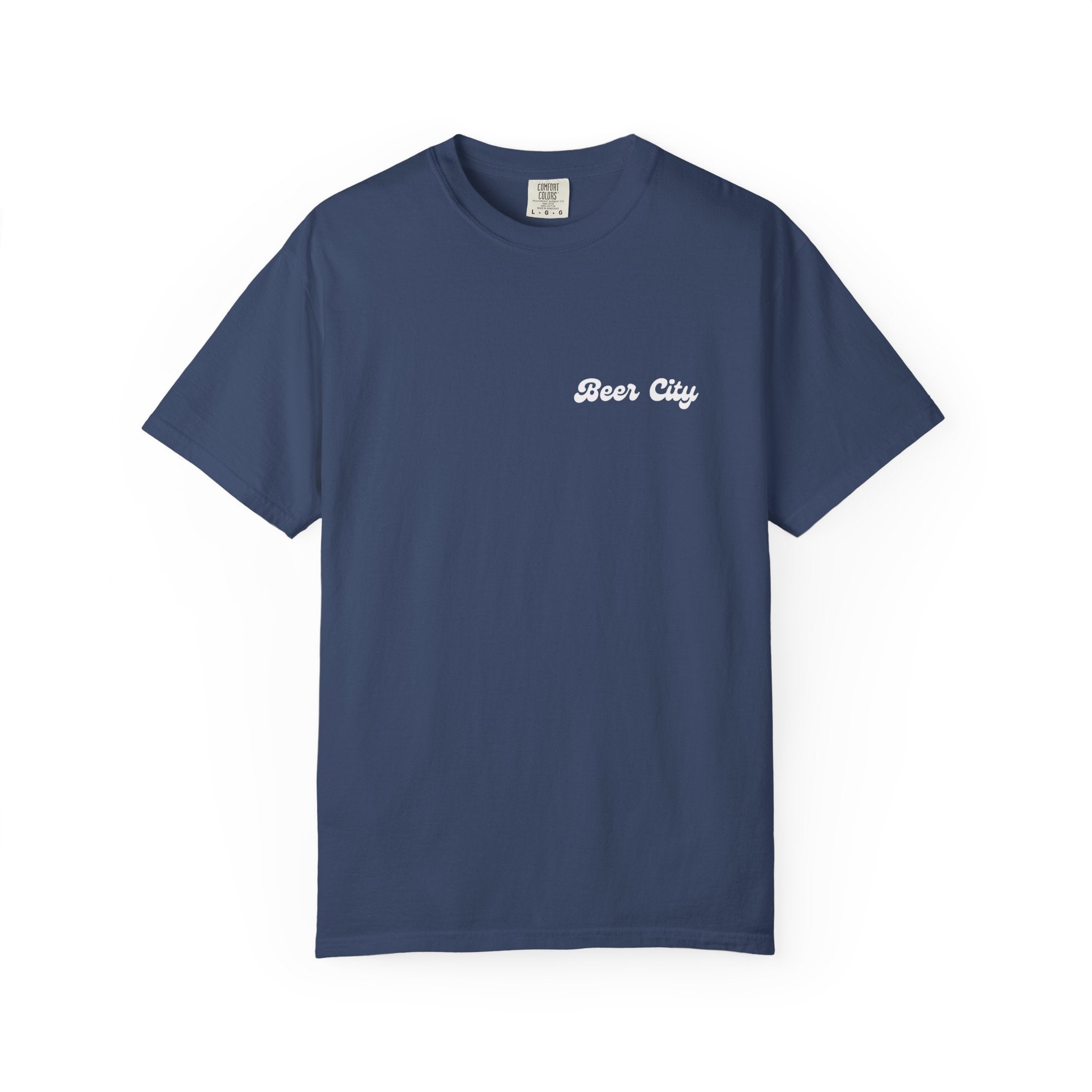 Beer City T‑Shirt — Comfort Colors Vintage Bar Tee