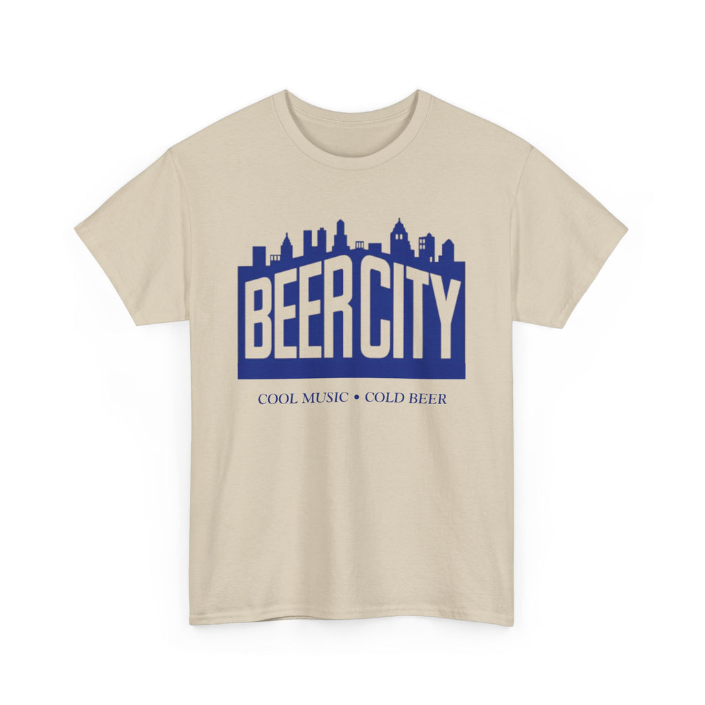 Beer City T-Shirt — Cool Morn, Cold Beer Skyline Tee