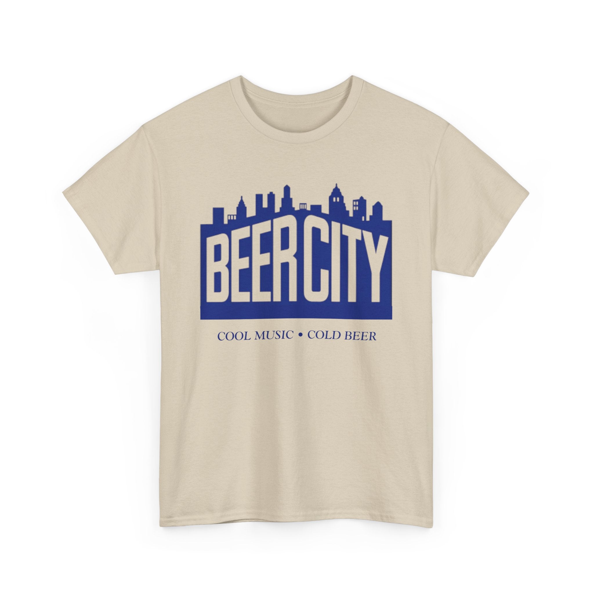 Beer City T-Shirt — Cool Morn, Cold Beer Skyline Tee