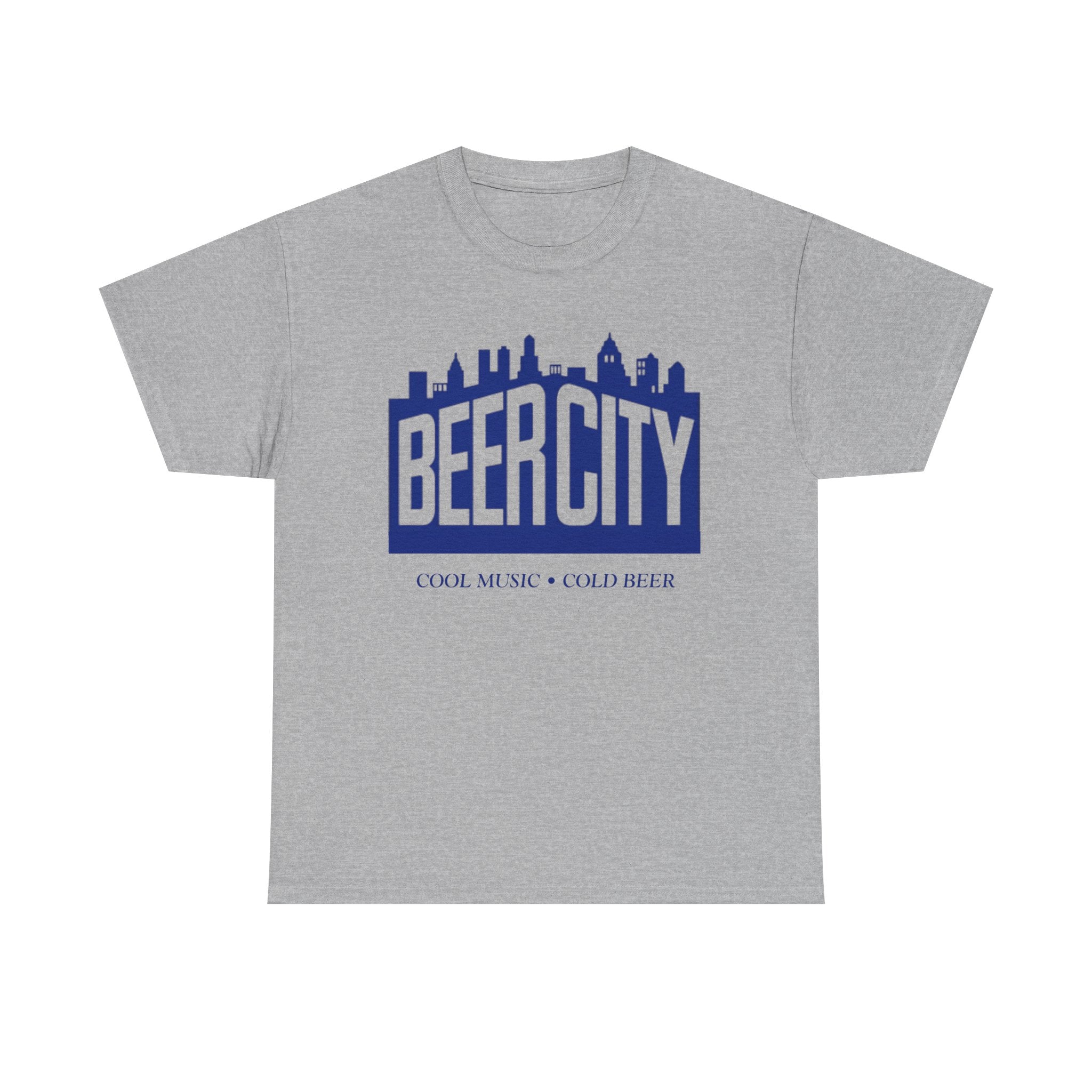 Beer City T-Shirt — Cool Morn, Cold Beer Skyline Tee