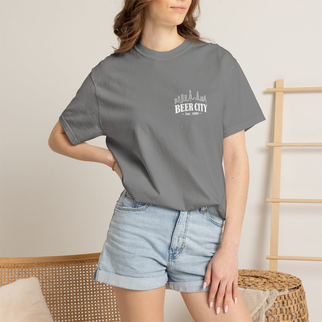 Beer City T-Shirt — Vintage Est. 1989' Comfort Color Tee