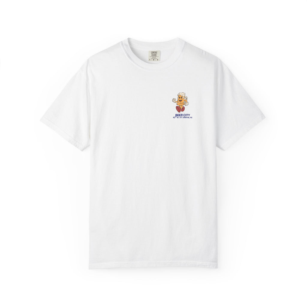 Beer City T-Shirt — "South Omaha's Coldest Beer!" Retro Beer Graphic Tee