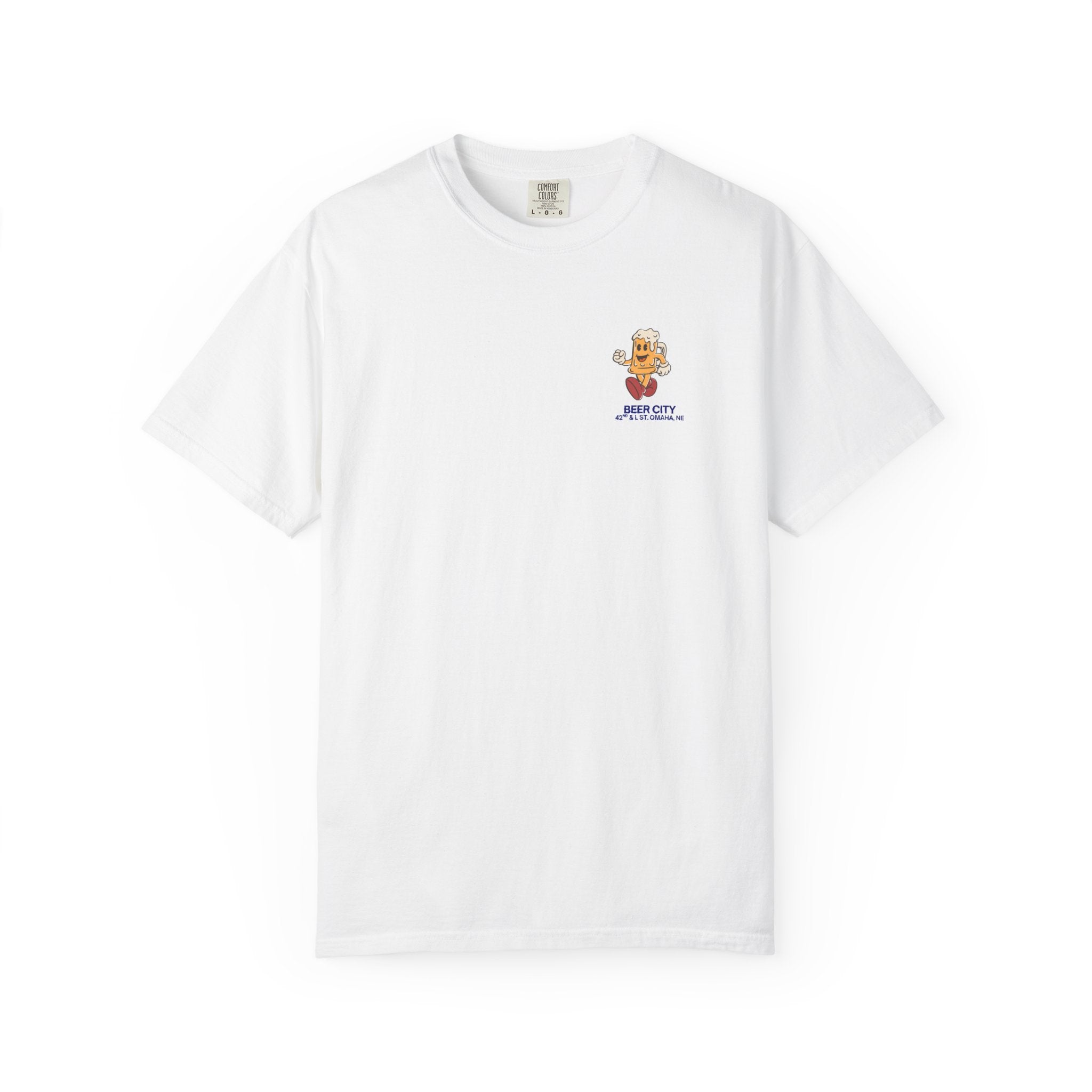 Beer City T-Shirt — "South Omaha's Coldest Beer!" Retro Beer Graphic Tee