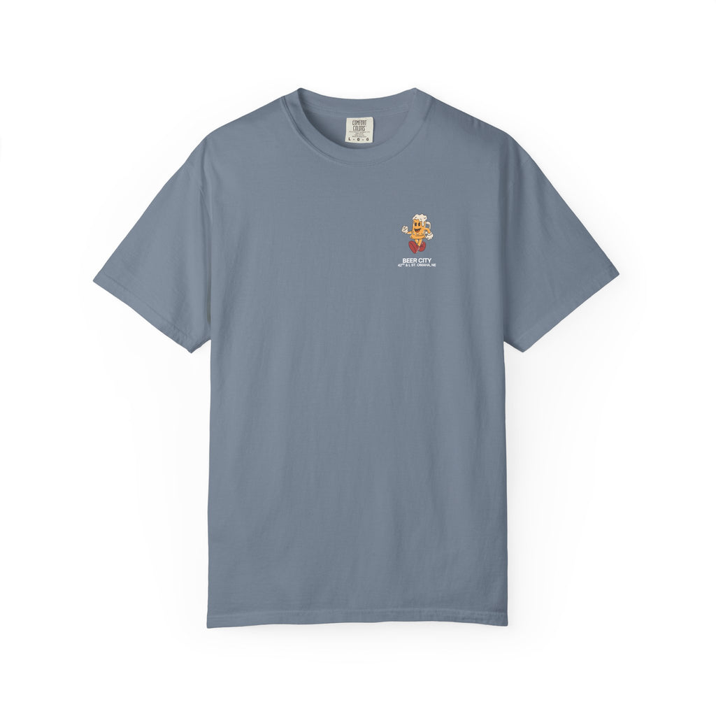 Beer City T-Shirt — "South Omaha's Coldest Beer!" Retro Beer Graphic Tee
