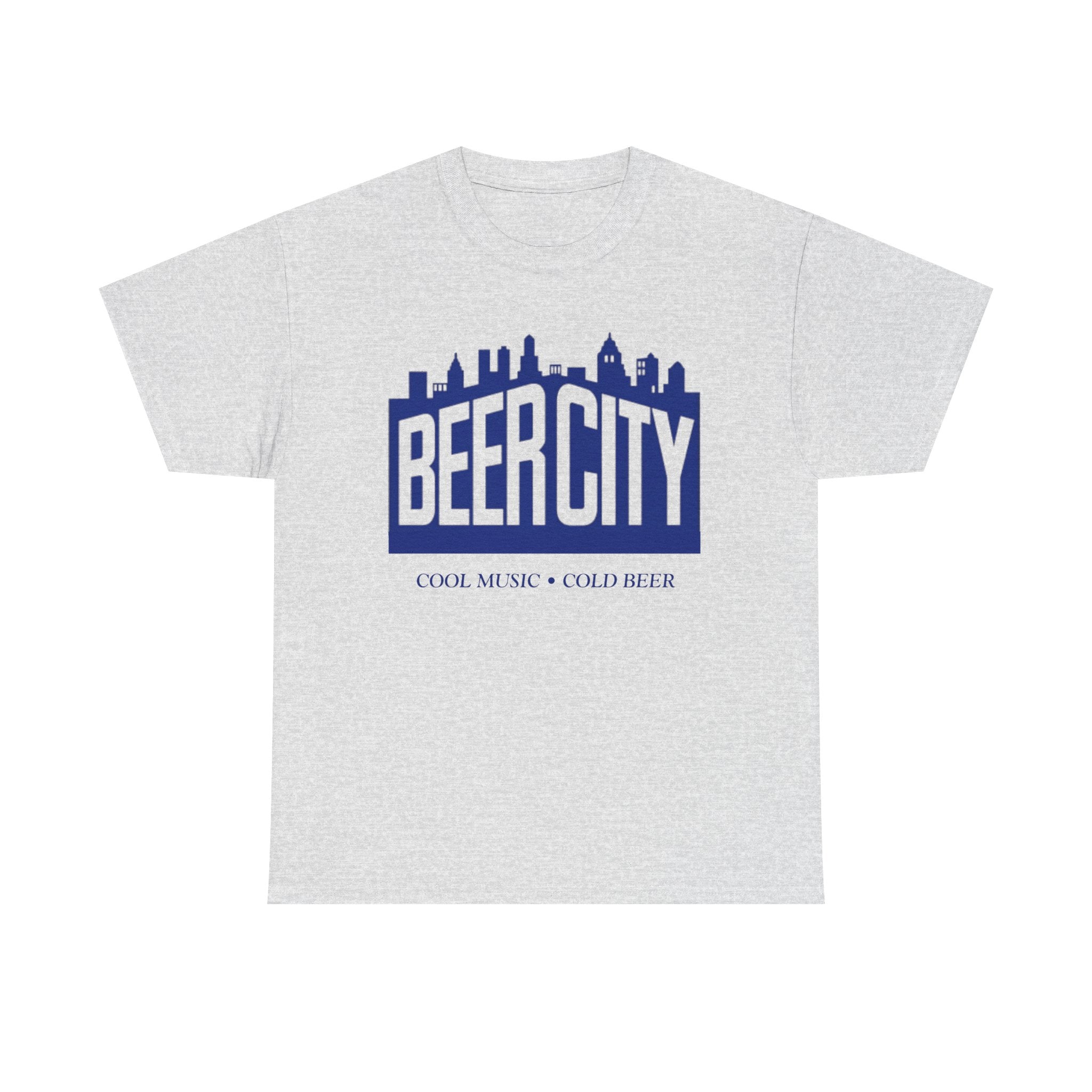 Beer City T-Shirt — Cool Morn, Cold Beer Skyline Tee