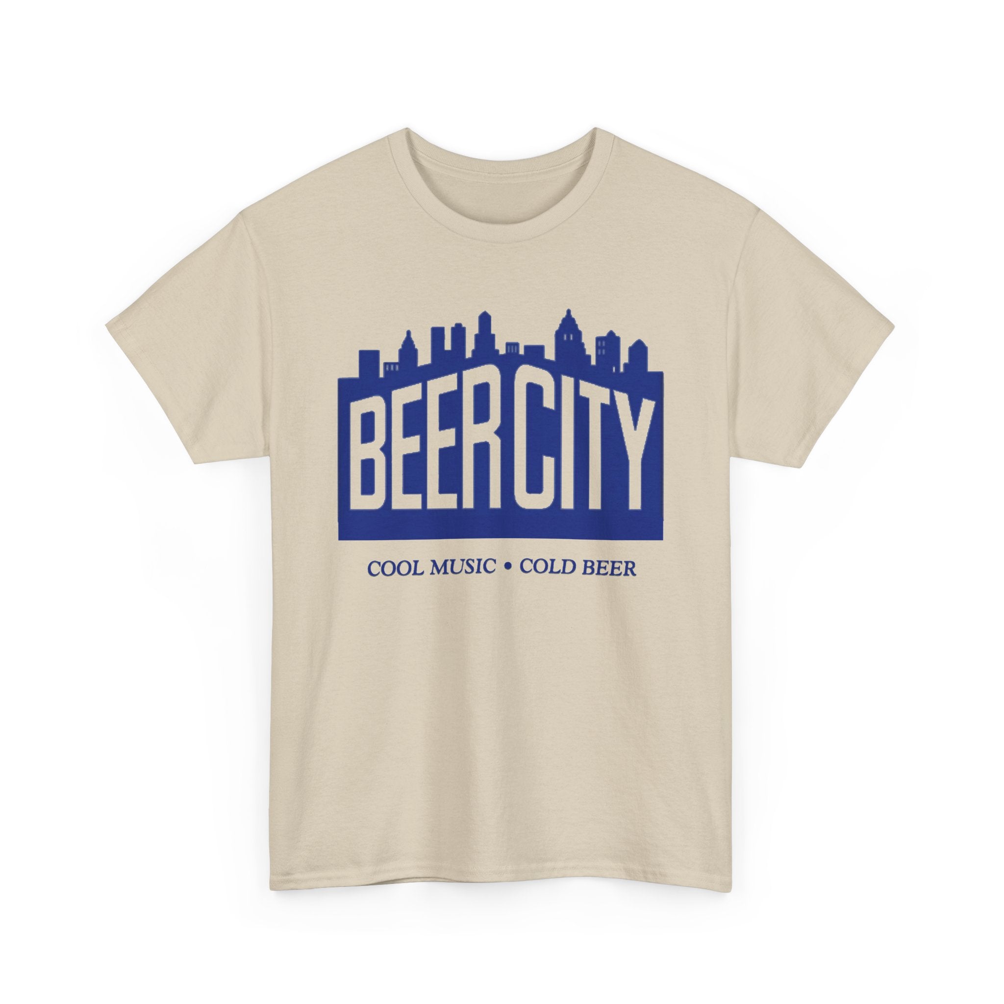 Beer City T-Shirt — Cool Morn, Cold Beer Skyline Tee