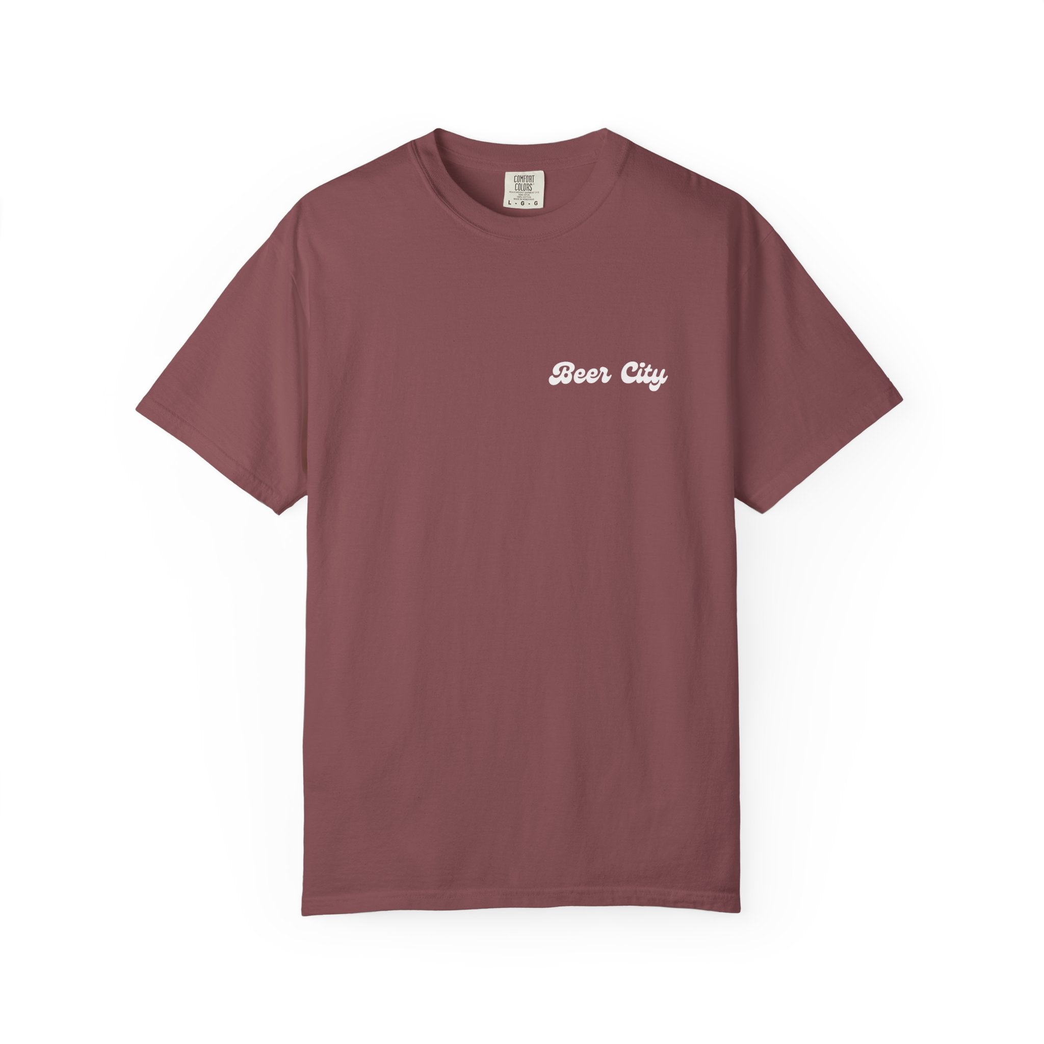 Beer City T‑Shirt — Comfort Colors Vintage Bar Tee