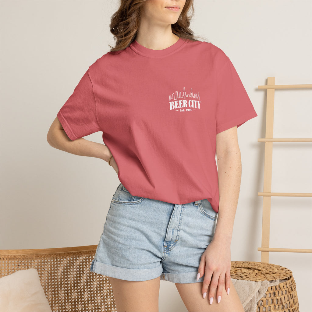 Beer City T-Shirt — Vintage Est. 1989' Comfort Color Tee