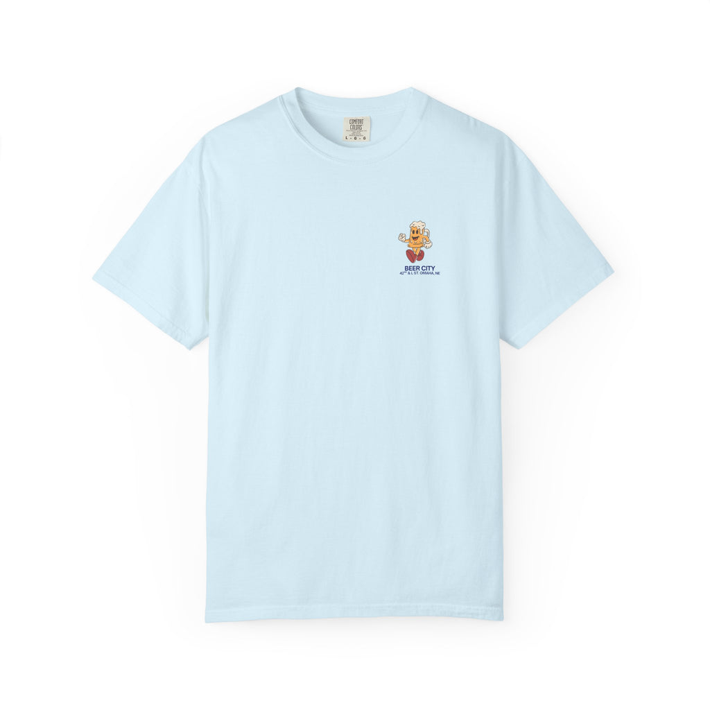 Beer City T-Shirt — "South Omaha's Coldest Beer!" Retro Beer Graphic Tee