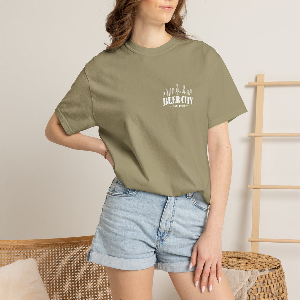 Beer City T-Shirt — Vintage Est. 1989' Comfort Color Tee
