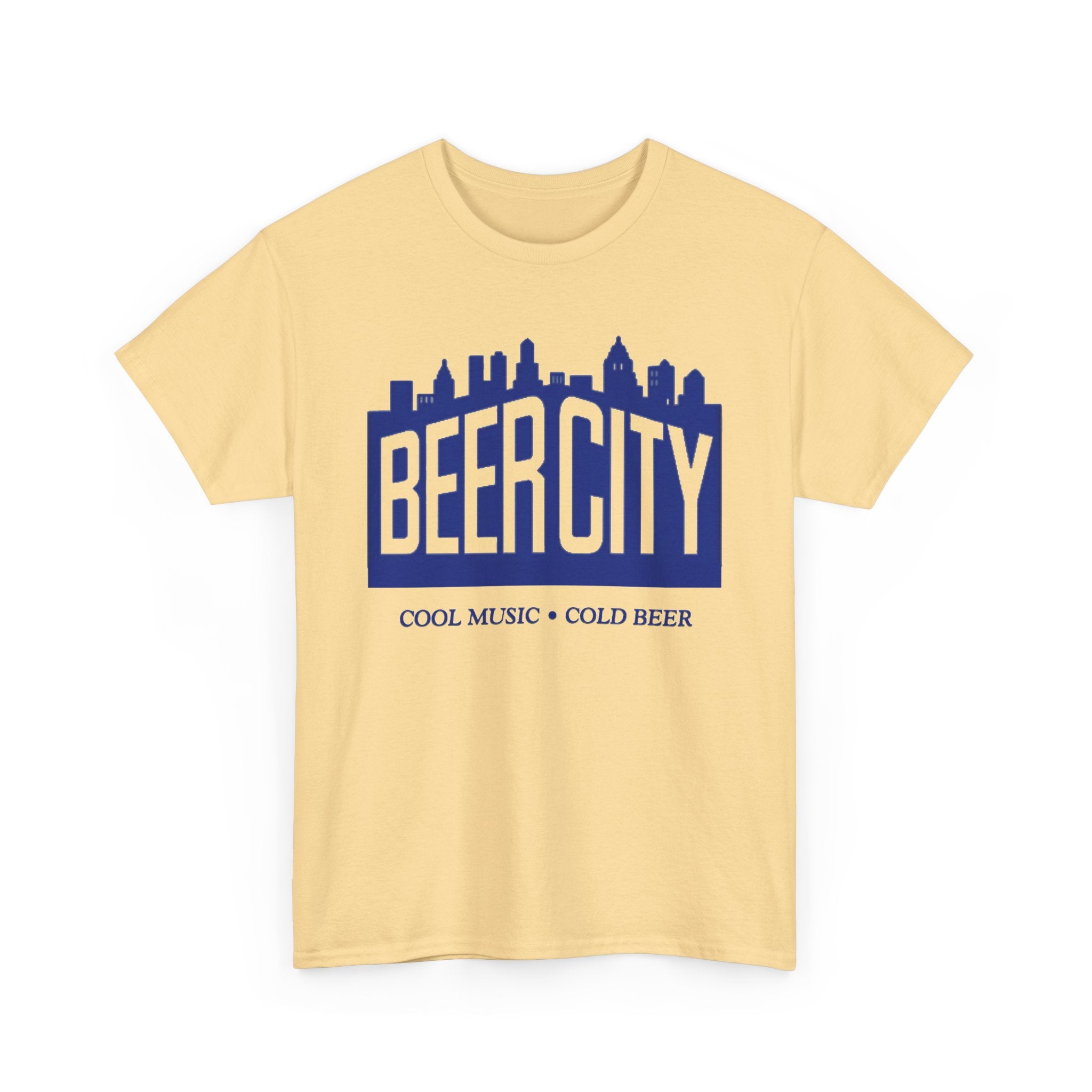 Beer City T-Shirt — Cool Morn, Cold Beer Skyline Tee