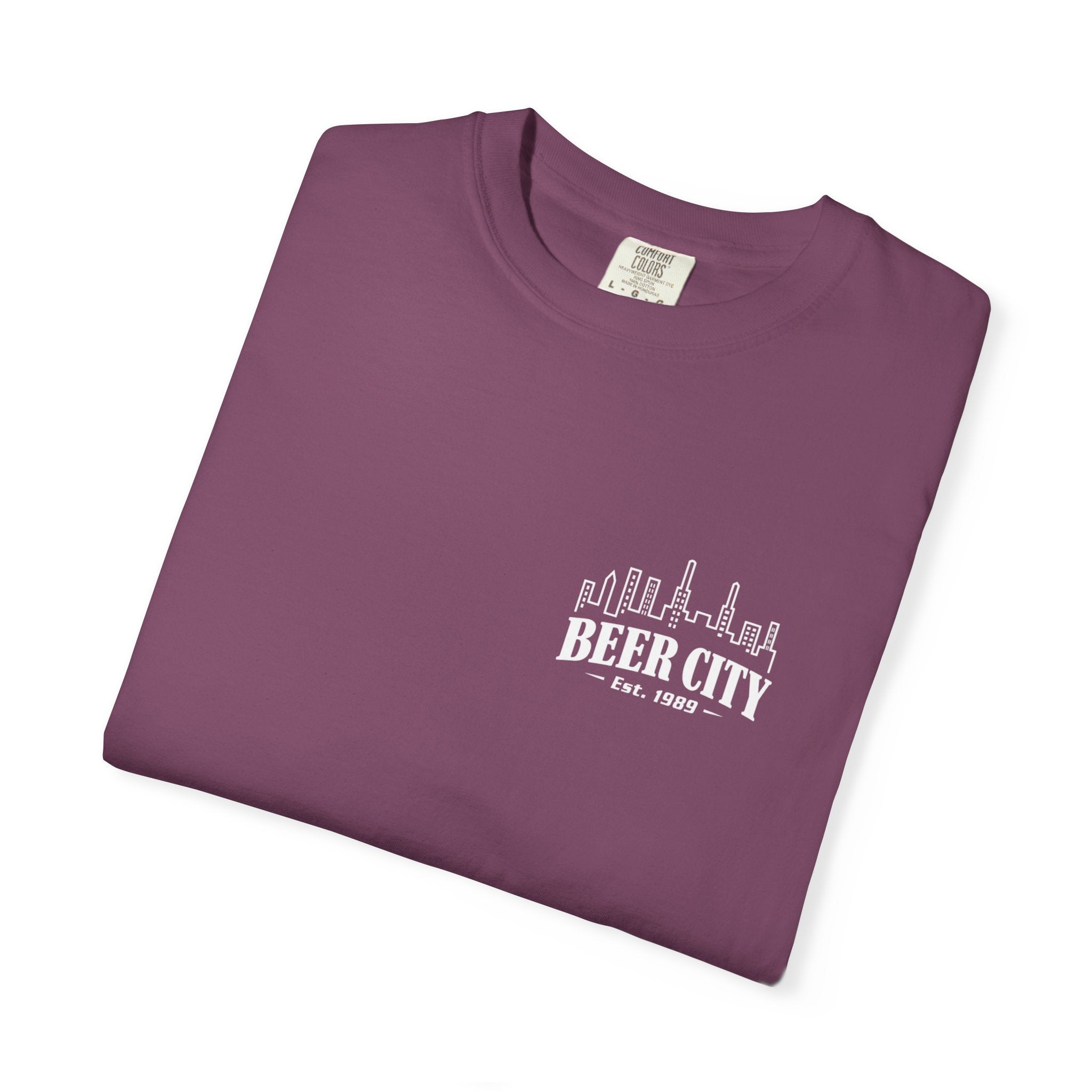 Beer City T-Shirt — Vintage Est. 1989' Comfort Color Tee