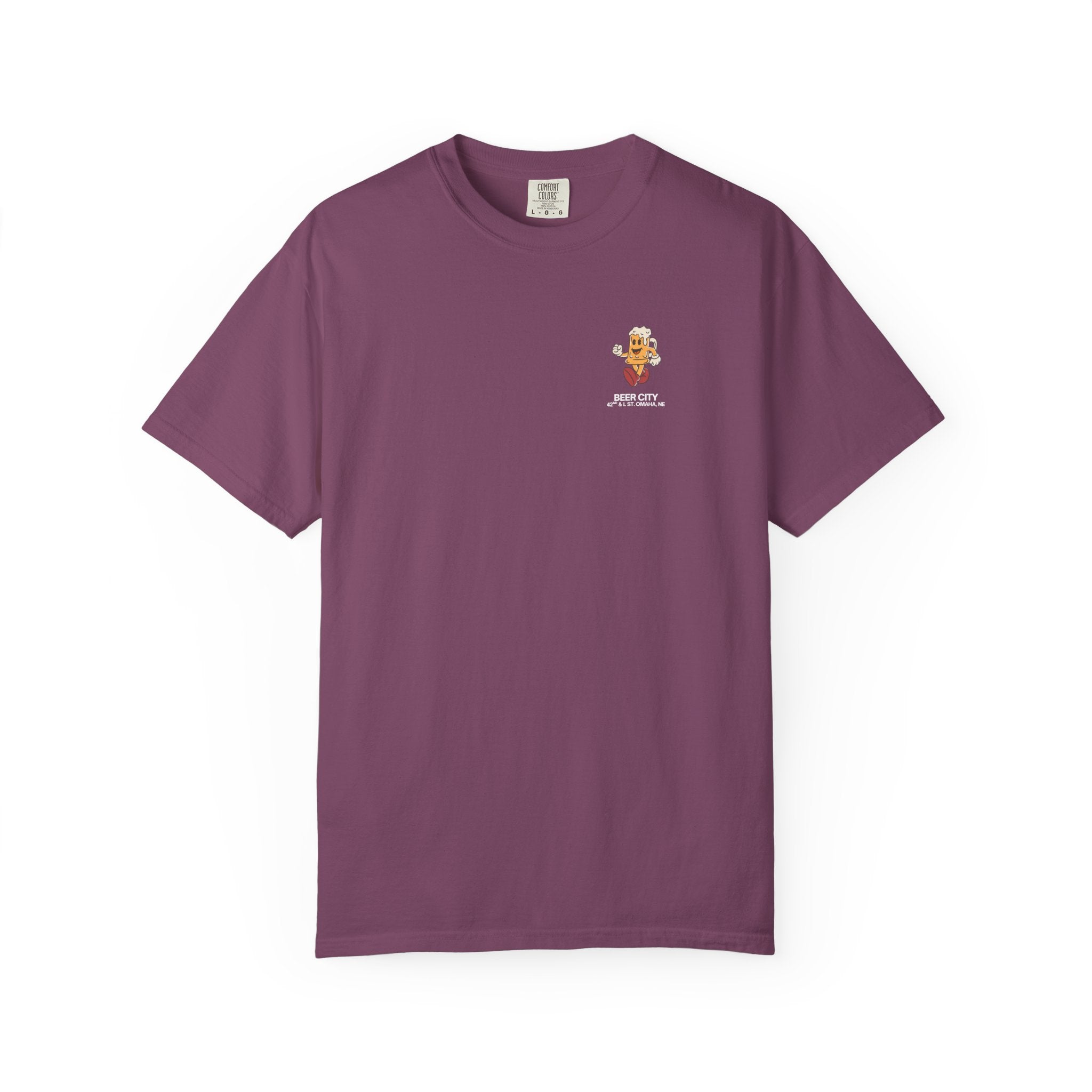 Beer City T-Shirt — "South Omaha's Coldest Beer!" Retro Beer Graphic Tee