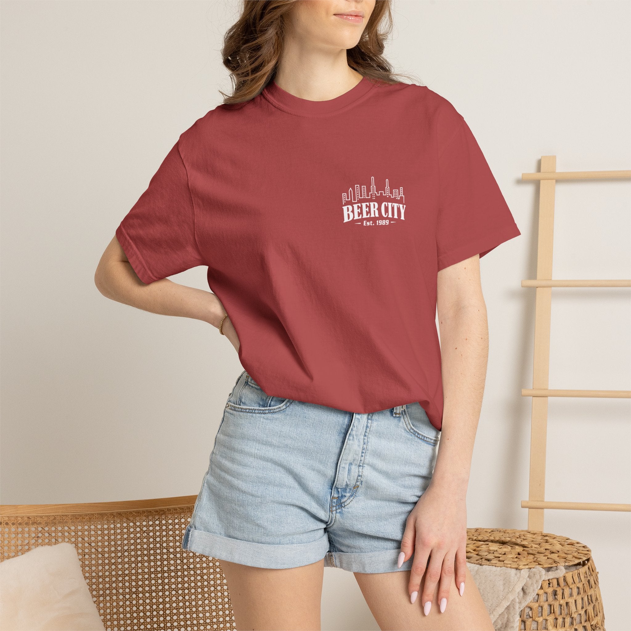 Beer City T-Shirt — Vintage Est. 1989' Comfort Color Tee