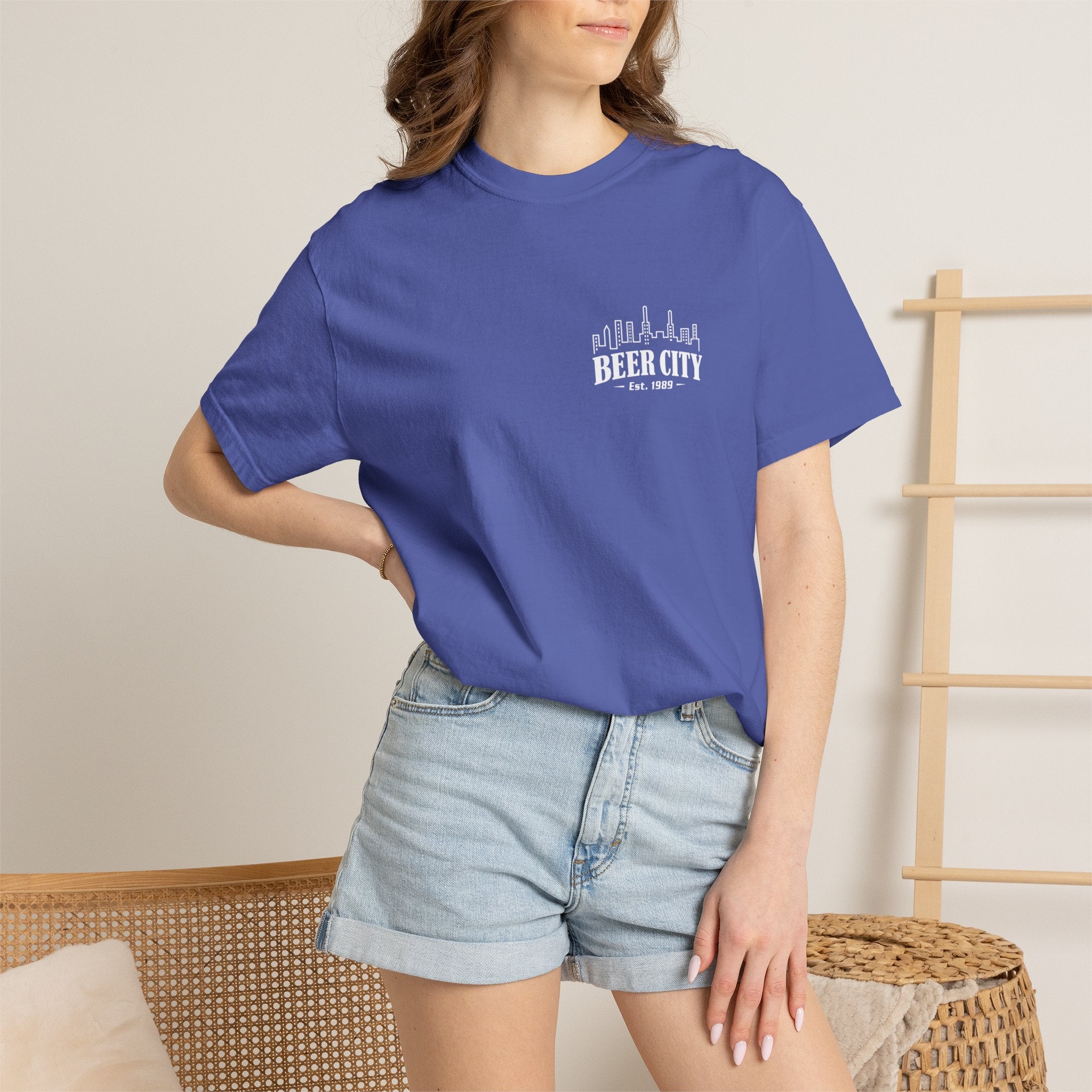 Beer City T-Shirt — Vintage Est. 1989' Comfort Color Tee