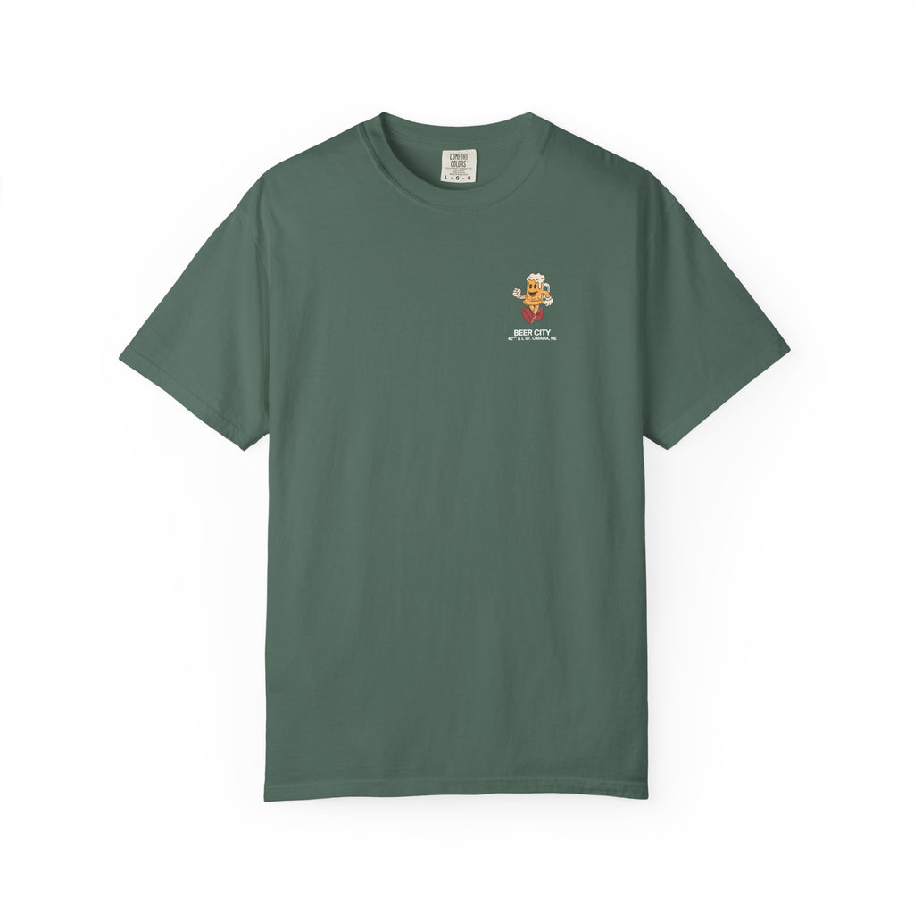 Beer City T-Shirt — "South Omaha's Coldest Beer!" Retro Beer Graphic Tee