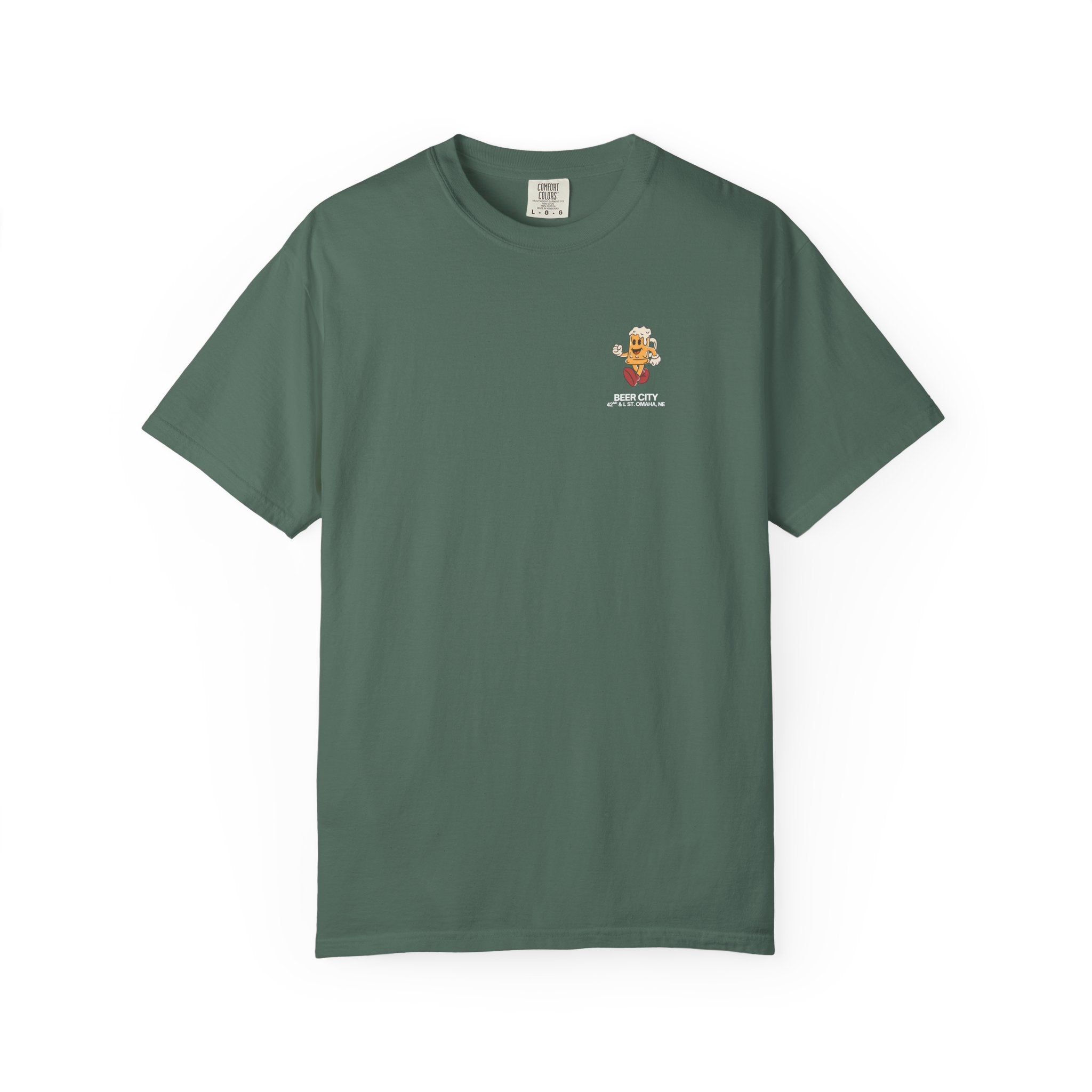 Beer City T-Shirt — "South Omaha's Coldest Beer!" Retro Beer Graphic Tee
