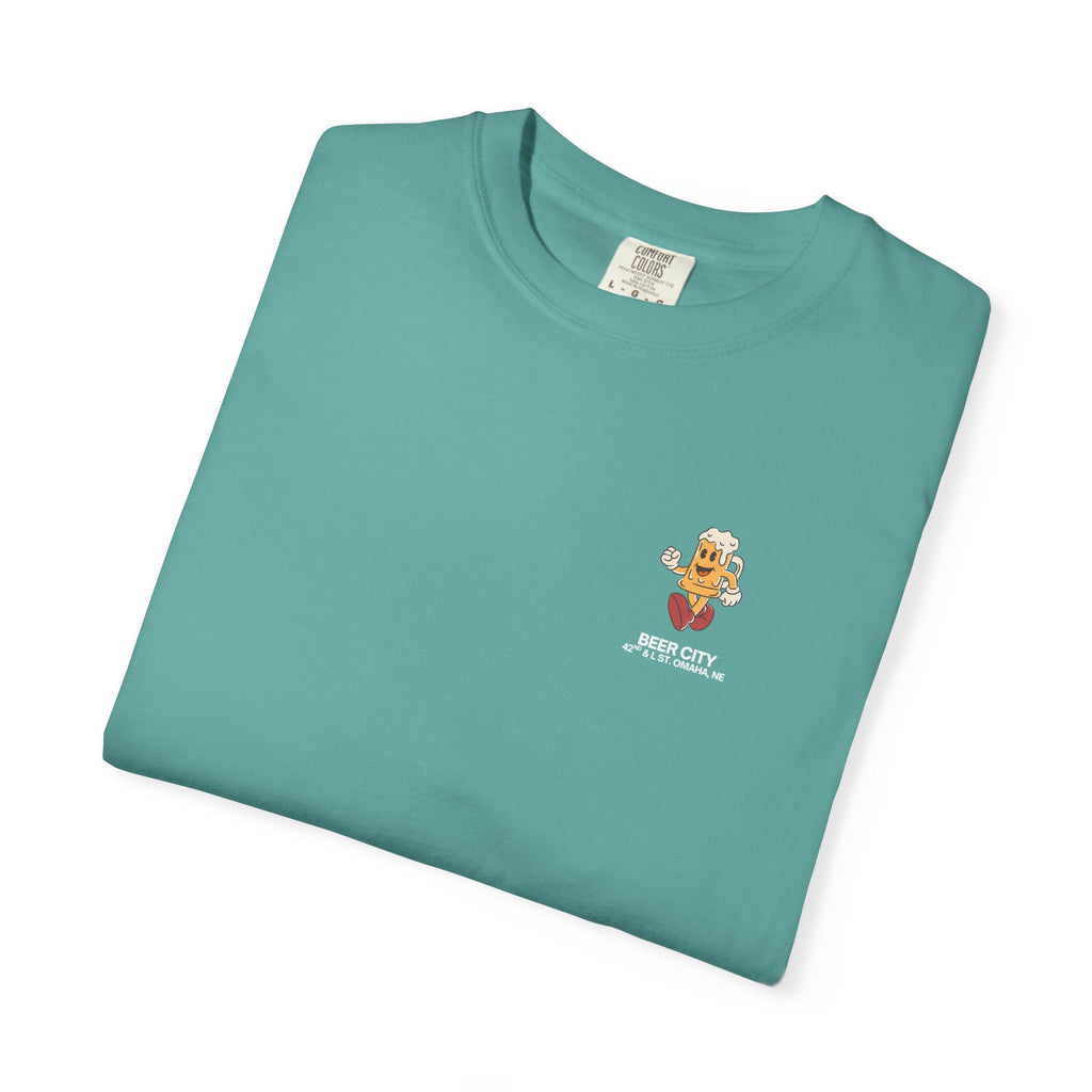 Beer City T-Shirt — "South Omaha's Coldest Beer!" Retro Beer Graphic Tee