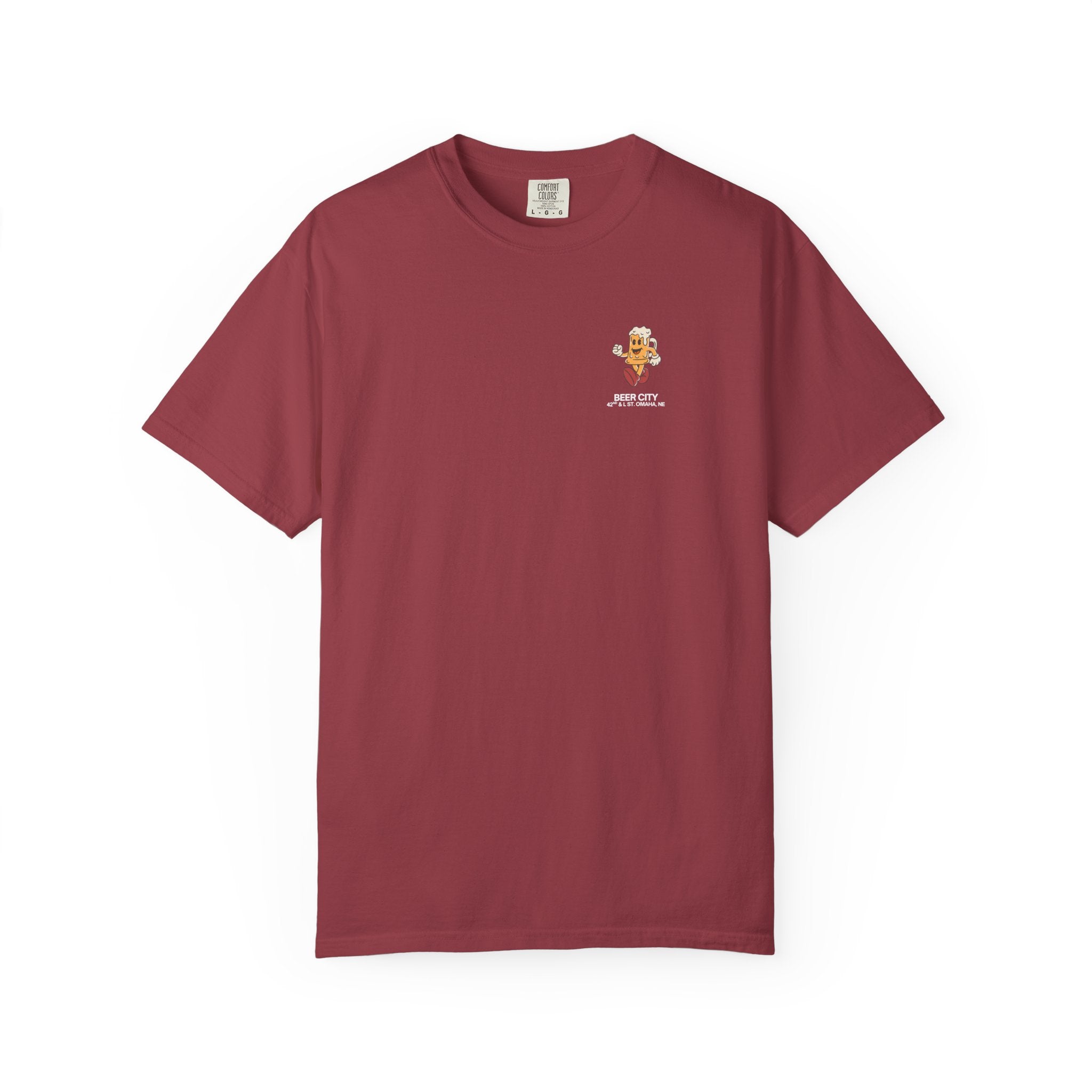 Beer City T-Shirt — "South Omaha's Coldest Beer!" Retro Beer Graphic Tee