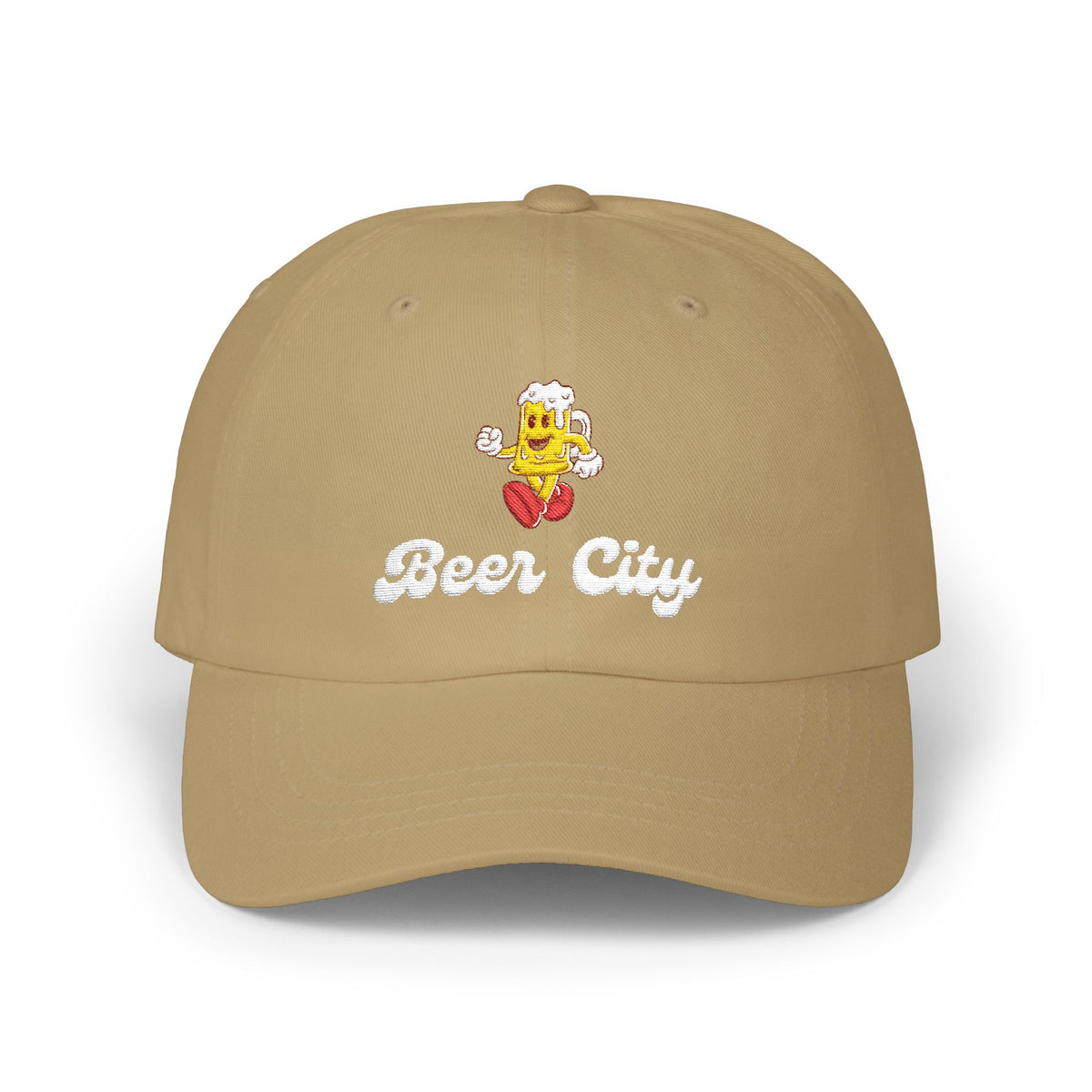 Beer City Dad Cap — Embroidered Baseball Hat (Est. 1989)