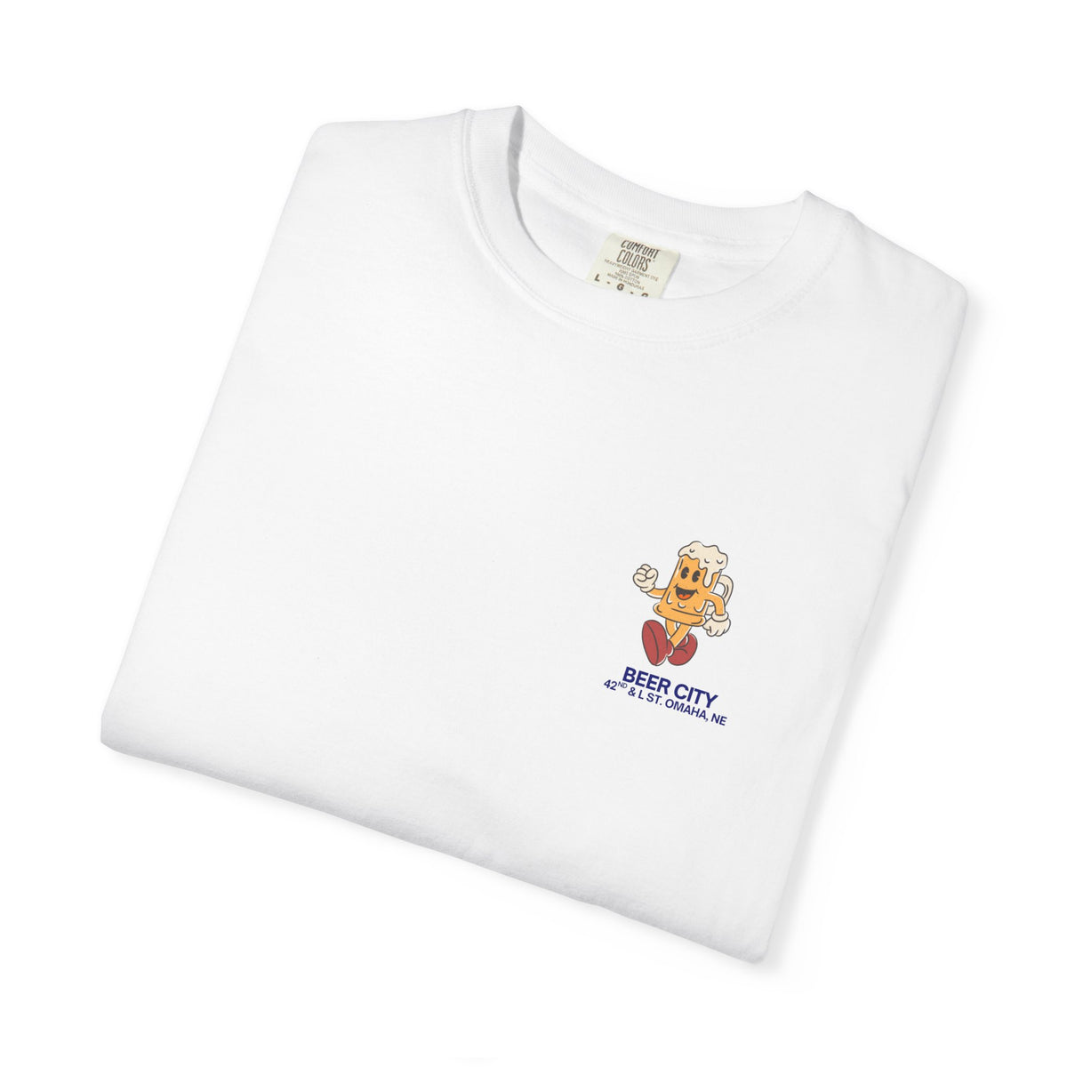 Comfort Colors Beer City — Retro Beer Guy Graphic Tee