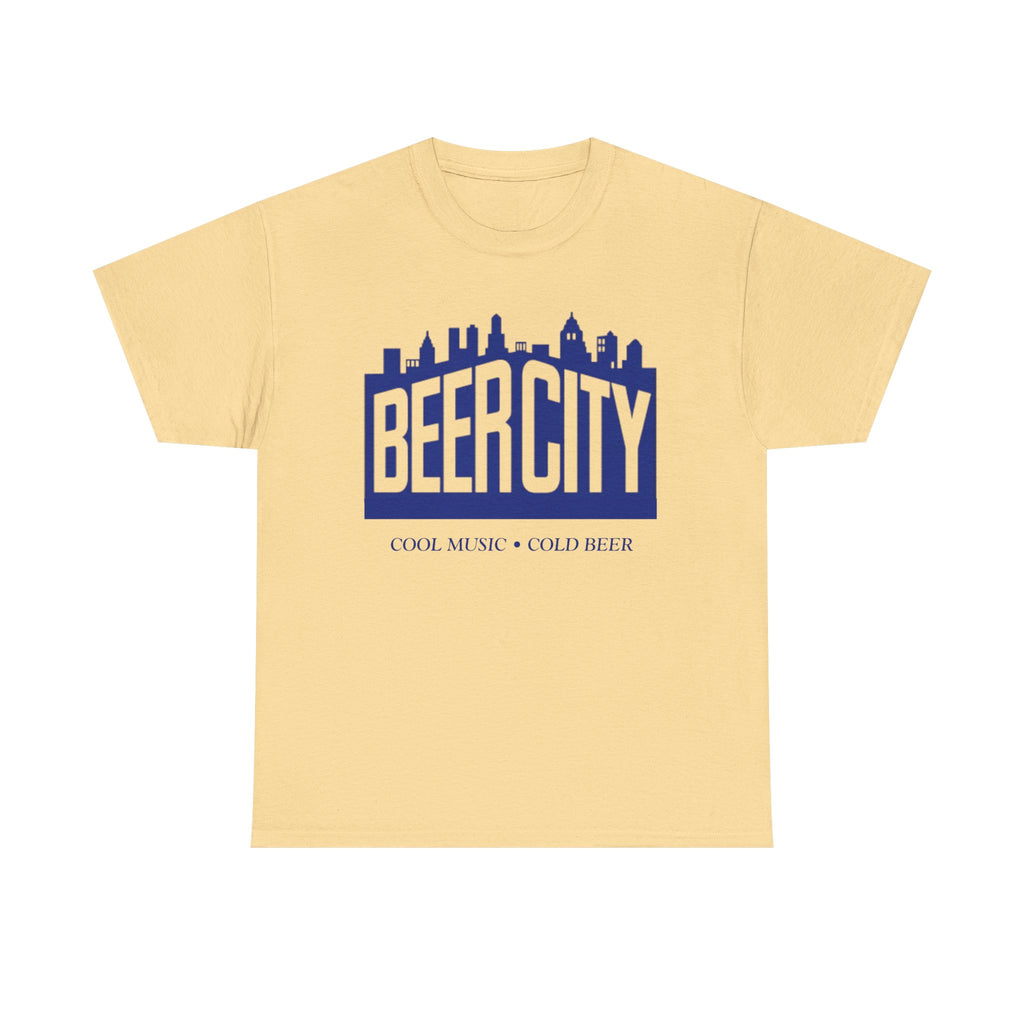 Beer City T-Shirt — Cool Morn, Cold Beer Skyline Tee