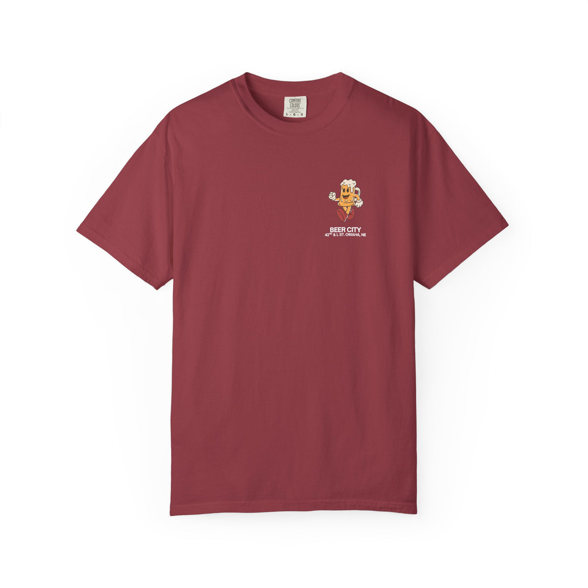 Comfort Colors Beer City — Retro Beer Guy Graphic Tee
