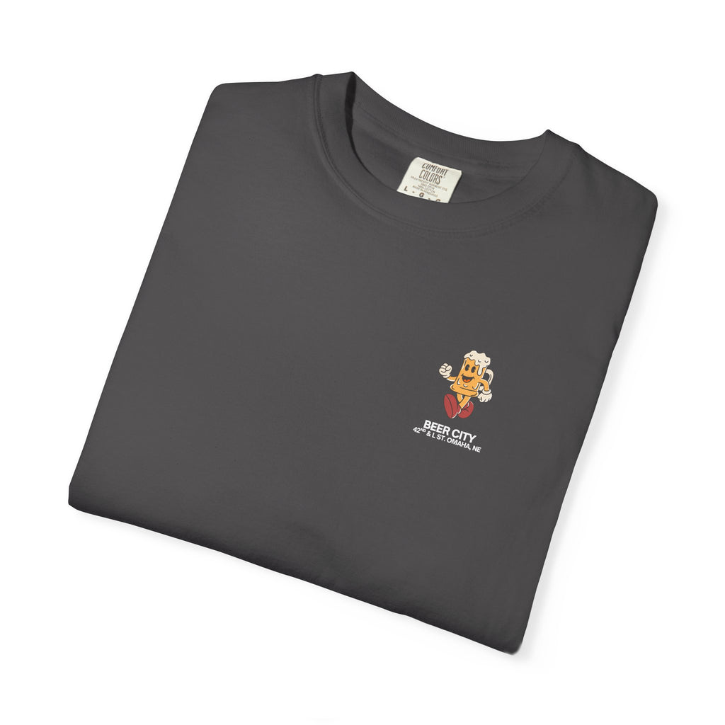 Beer City T-Shirt — "South Omaha's Coldest Beer!" Retro Beer Graphic Tee