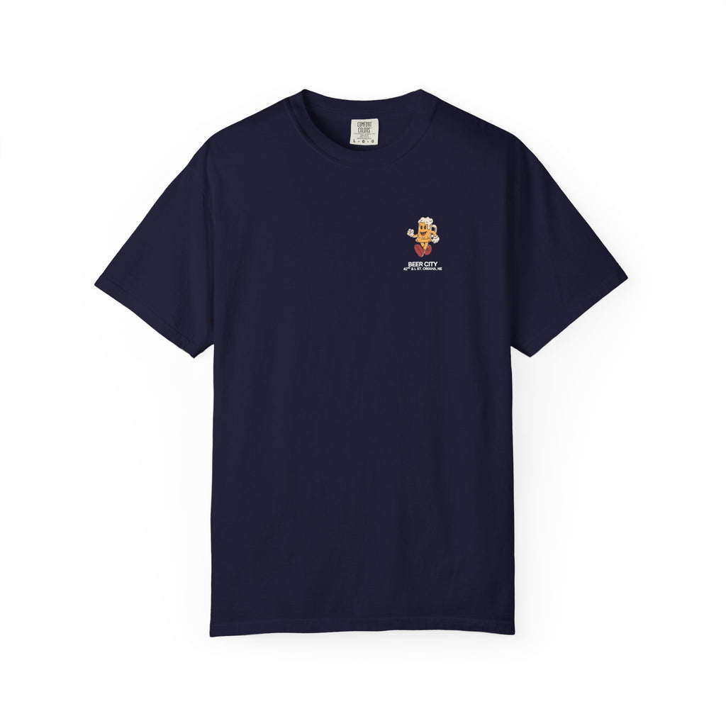 Beer City T-Shirt — "South Omaha's Coldest Beer!" Retro Beer Graphic Tee