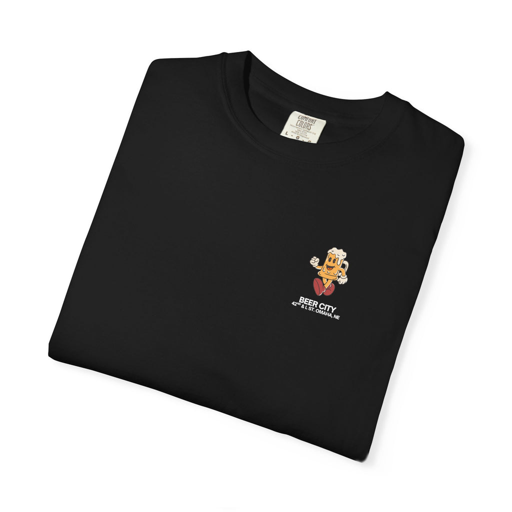 Beer City T-Shirt — "South Omaha's Coldest Beer!" Retro Beer Graphic Tee