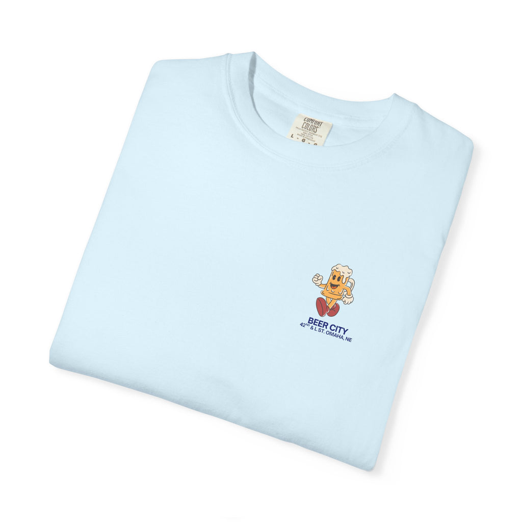 Beer City T-Shirt — "South Omaha's Coldest Beer!" Retro Beer Graphic Tee