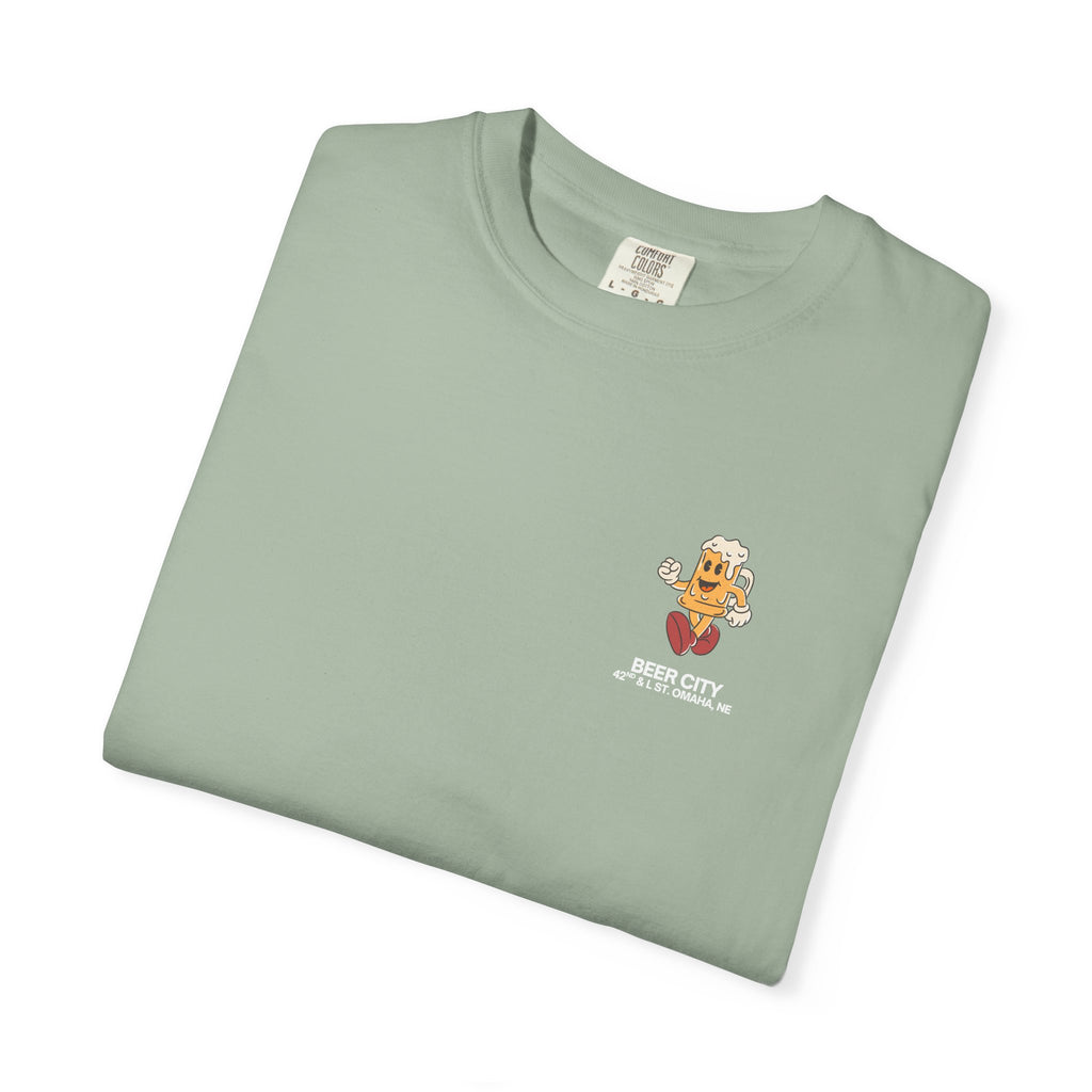 Beer City T-Shirt — "South Omaha's Coldest Beer!" Retro Beer Graphic Tee