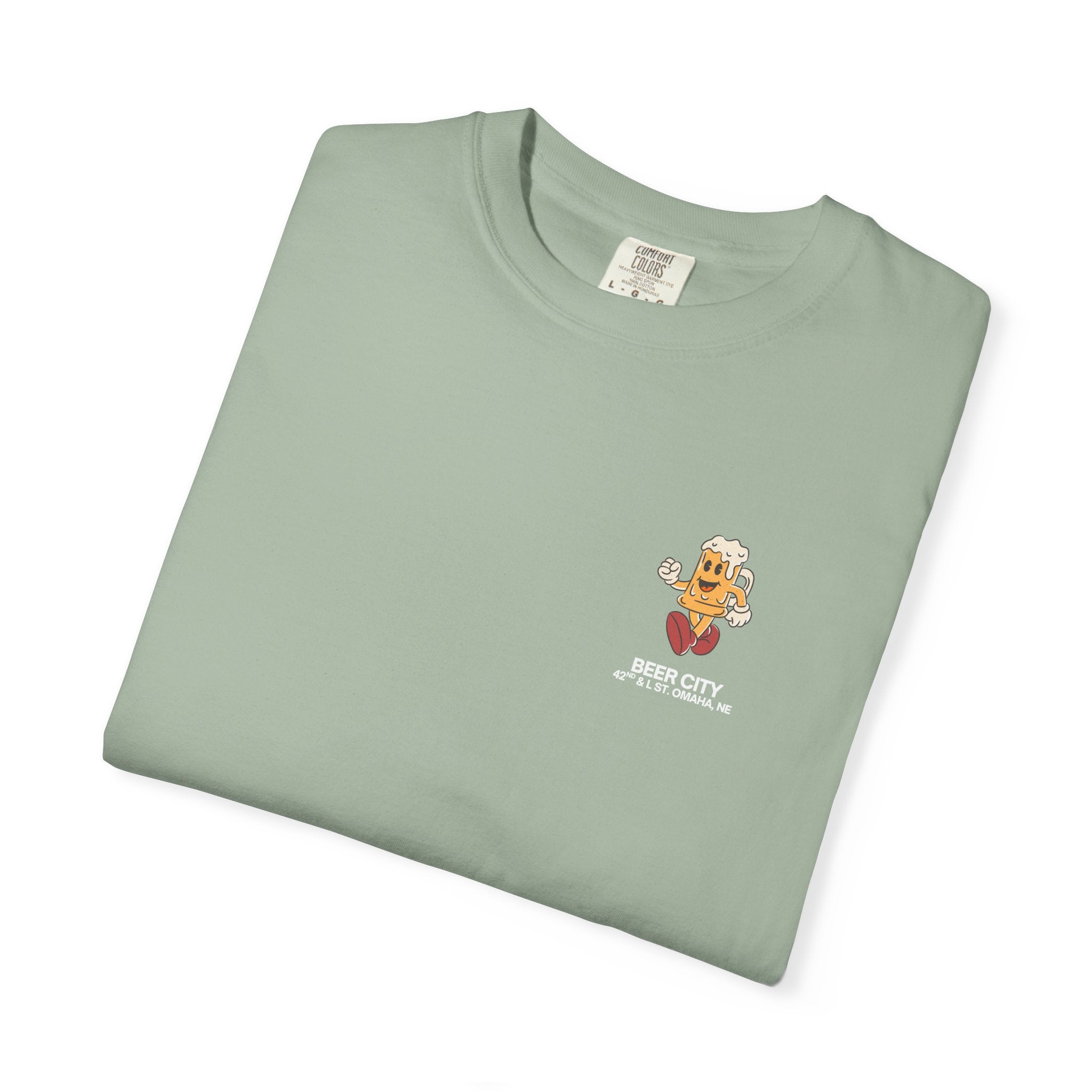 Beer City T-Shirt — "South Omaha's Coldest Beer!" Retro Beer Graphic Tee