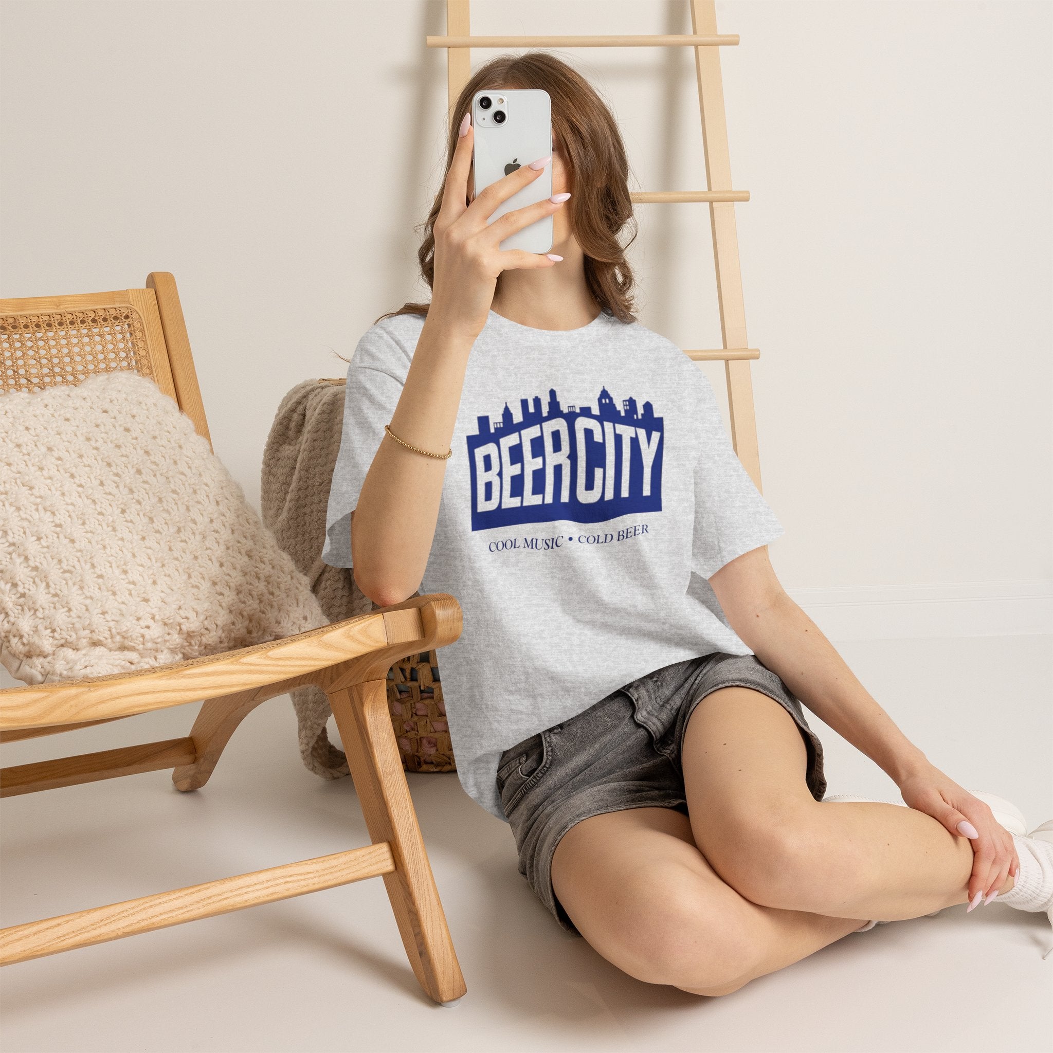Beer City T-Shirt — Cool Morn, Cold Beer Skyline Tee